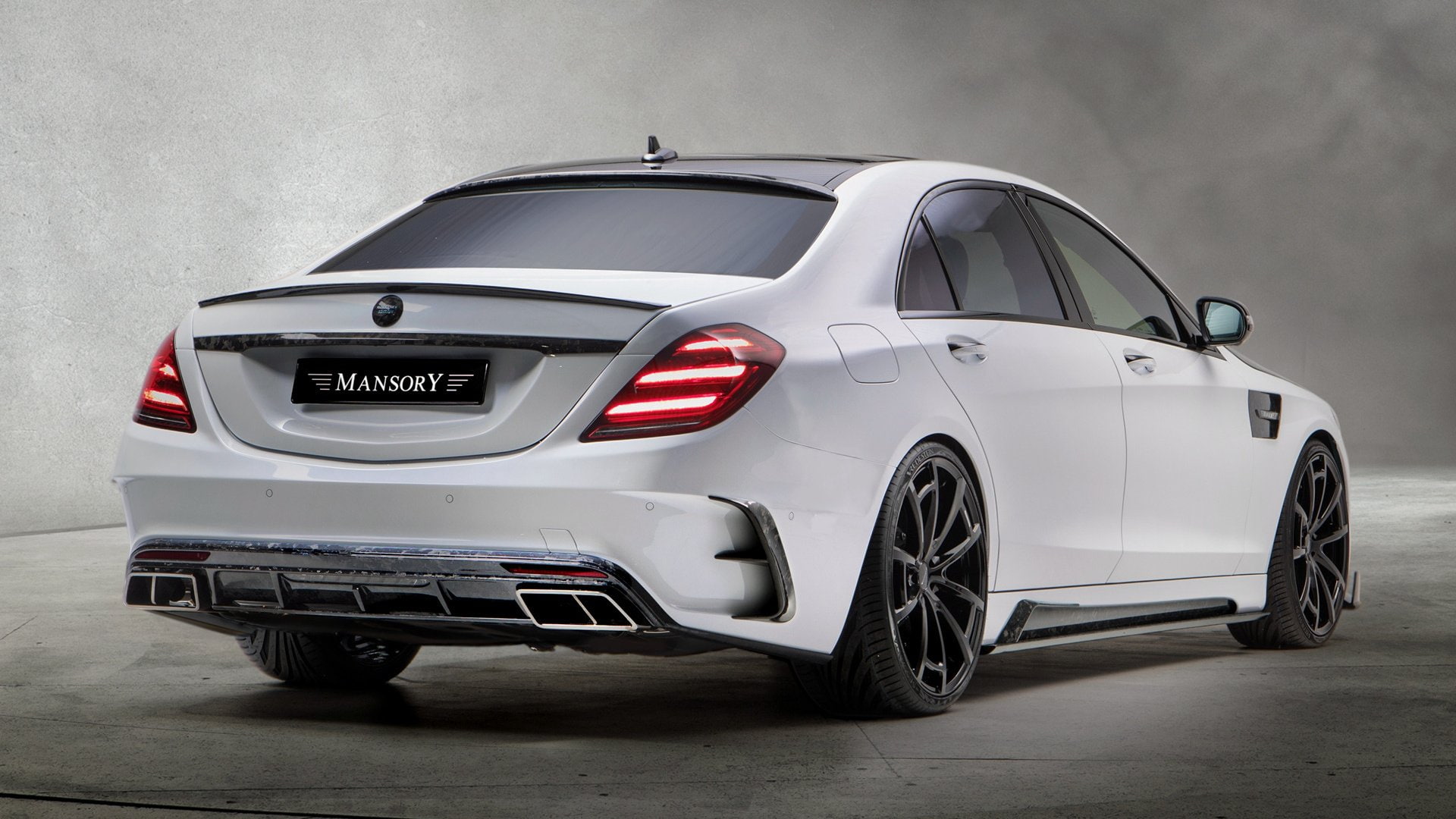 Mercedes-Benz, Sedan, Mercedes-AMG S63, Luxury Car, 1080P, White Car, Car, Mercedes-AMG S 63 Signature Edition by Mansory, HD Wallpaper