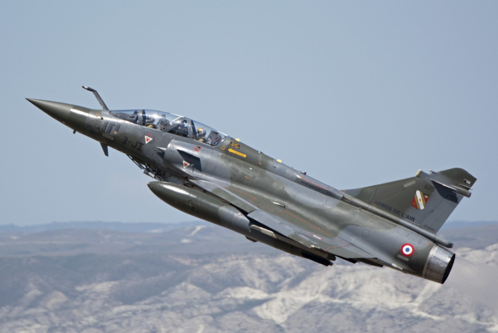 1080P, Jet Fighters, Aircraft, Jet Fighter, Warplane, Dassault Mirage 2000, HD Wallpaper