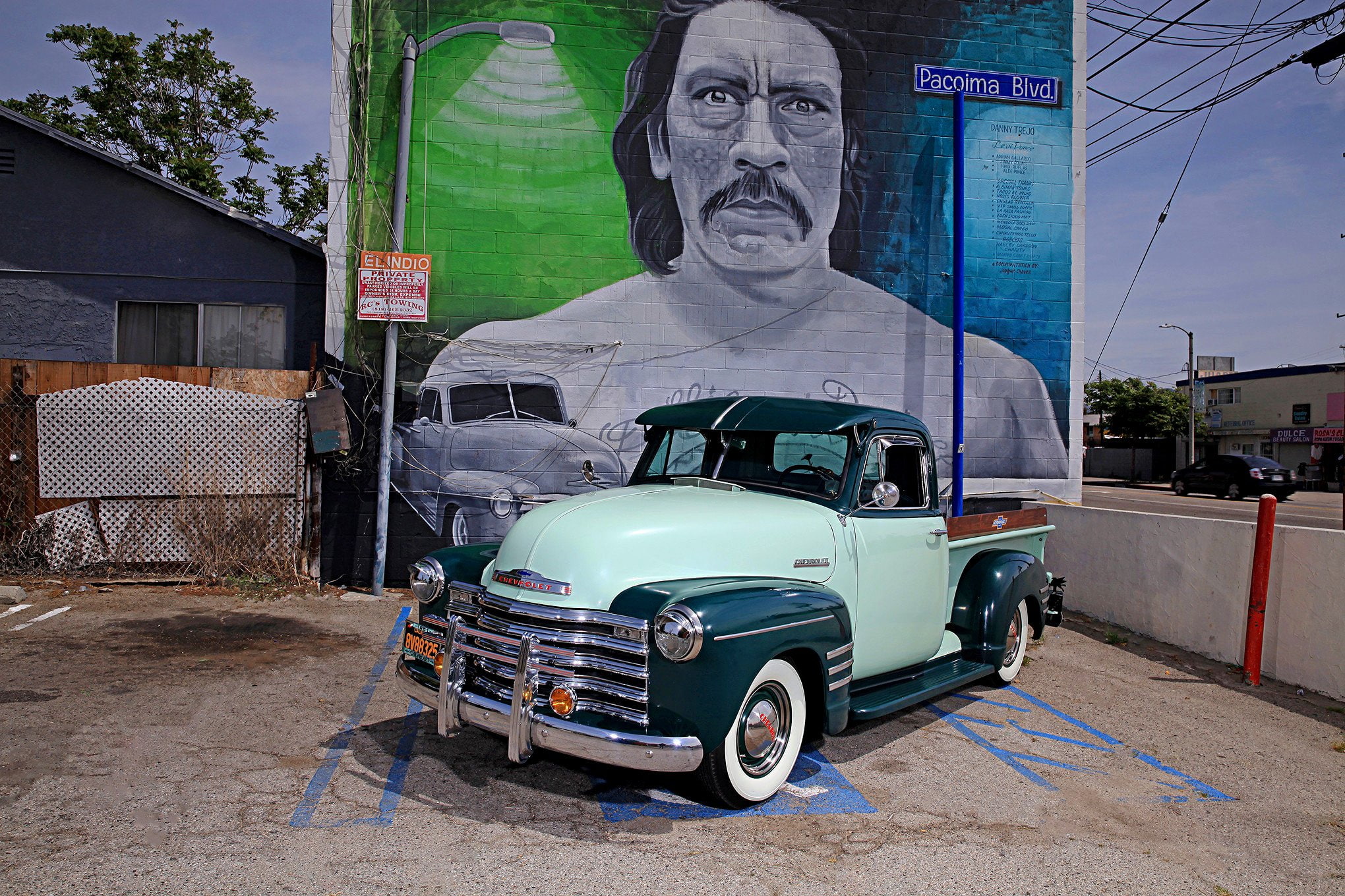 1951, 1080P, rods, 3100, pickup, truck, hot, chevrolet, hotrod, lowrider, custom, tuning, chevy, stepside, rod, HD Wallpaper