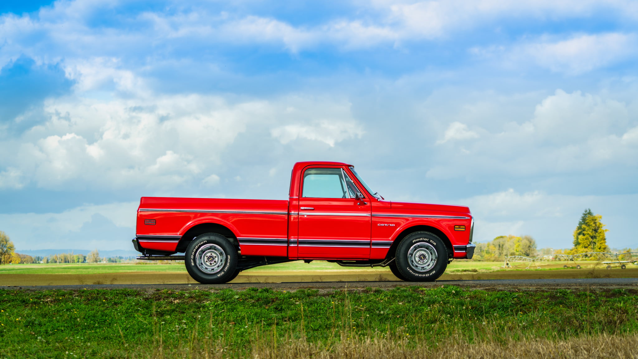 Chevrolet, Chevrolet C10, Car, Pickup, 1080P, Red Car, Old Car, HD Wallpaper