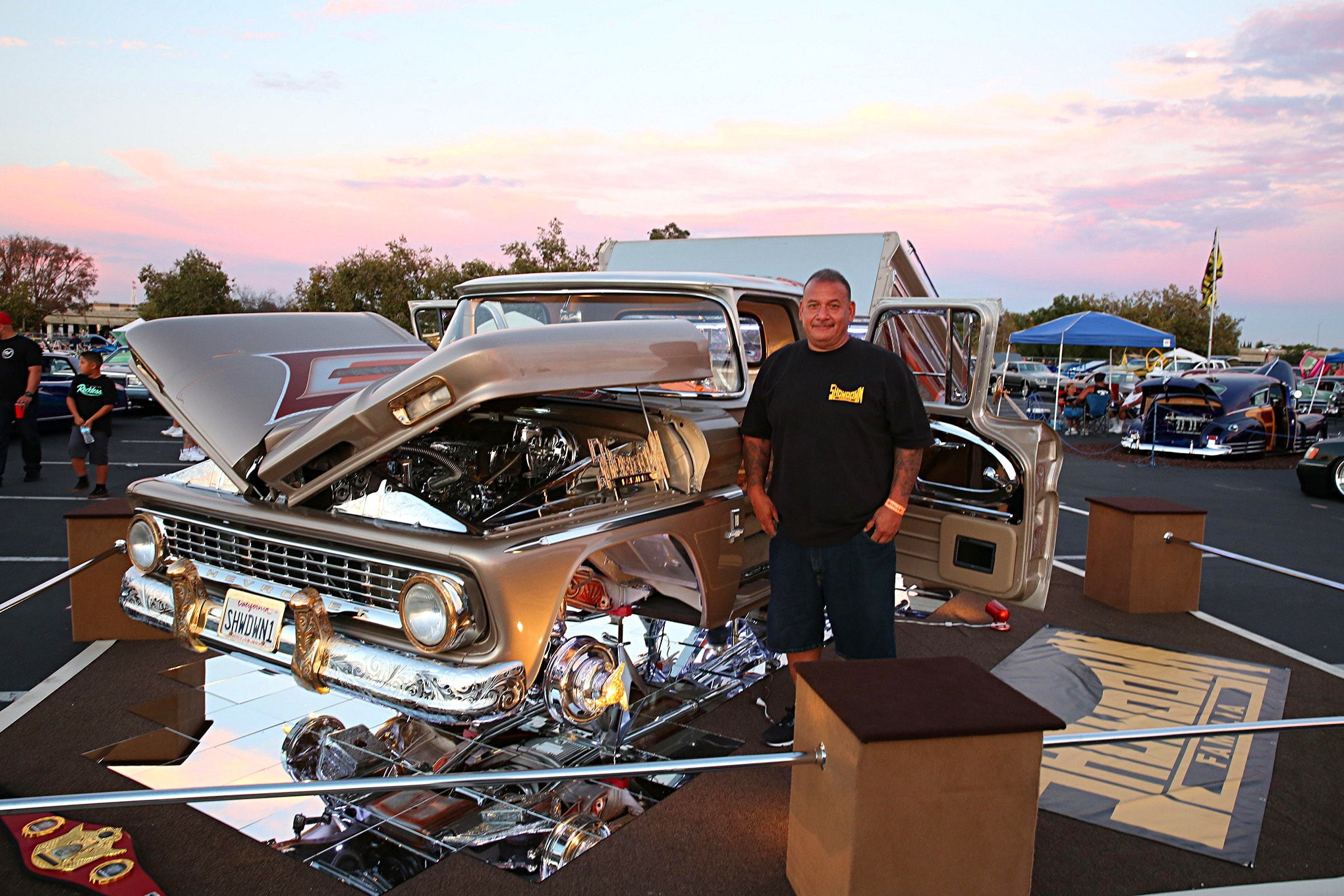 pickup, 1963, rods, chevy, custom, hotrod, truck, hot, tuning, 1080P, lowrider, rod, c10, HD Wallpaper
