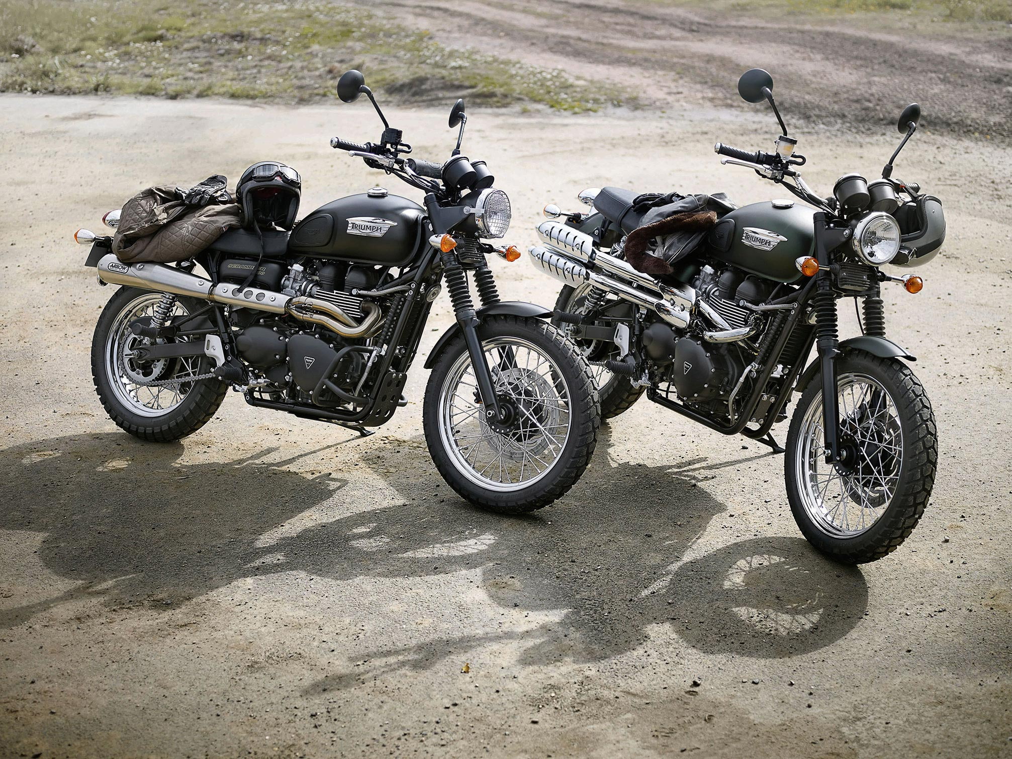 triumph, 1080P, scrambler, 2013, HD Wallpaper
