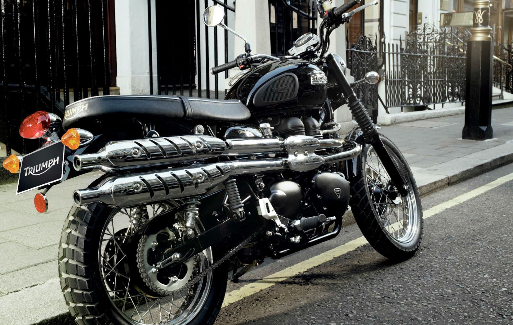 720P, scrambler, 2013, triumph, HD Wallpaper
