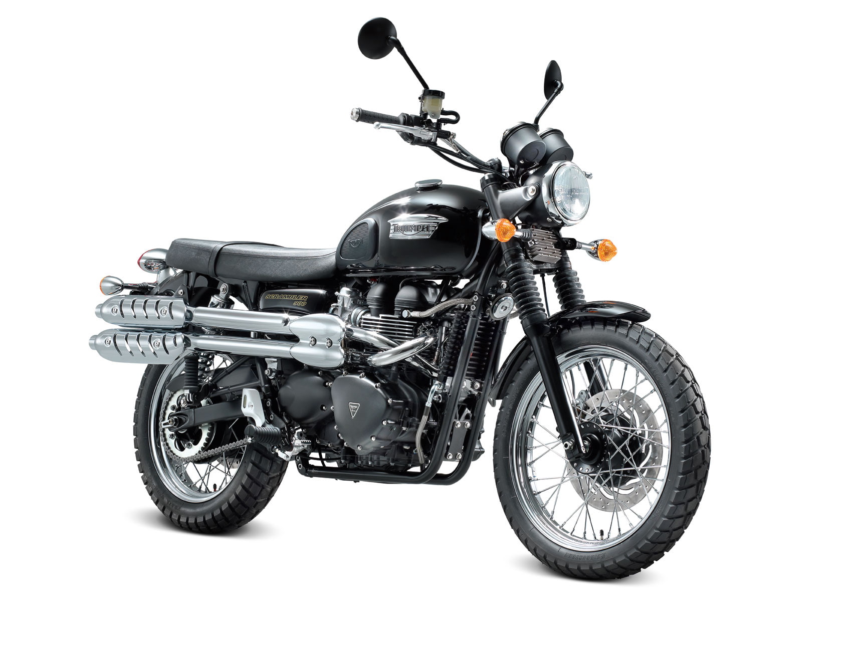 2011, 720P, triumph, scrambler, HD Wallpaper