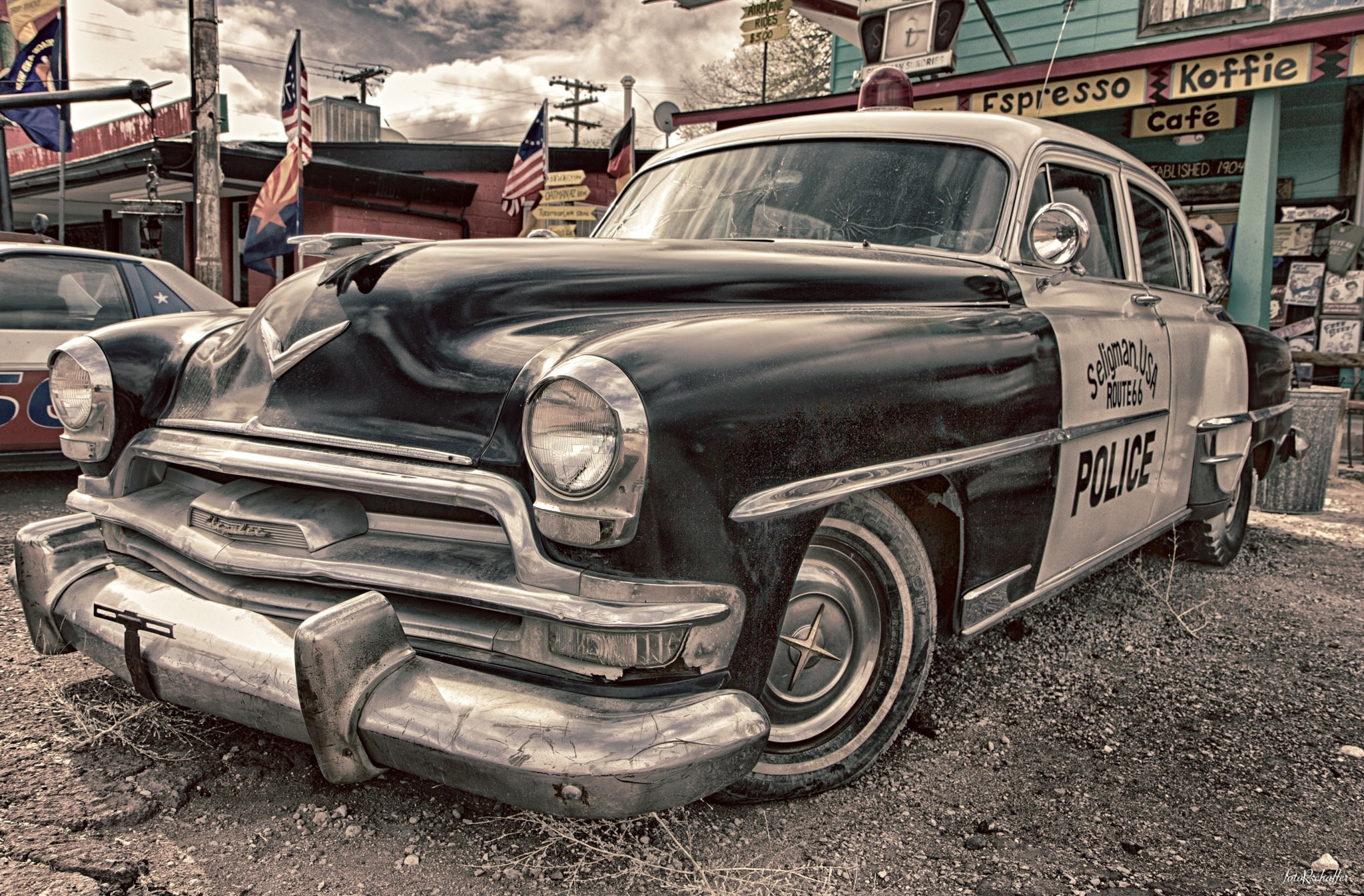 1080P, United States, Arizona, Seligman, Chrysler, HD Wallpaper