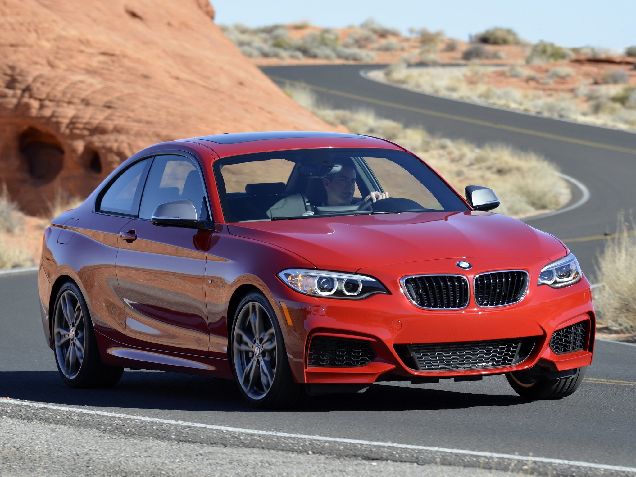 bmw, f22, m235i, 1080P, 2014, coupe, us spec, HD Wallpaper