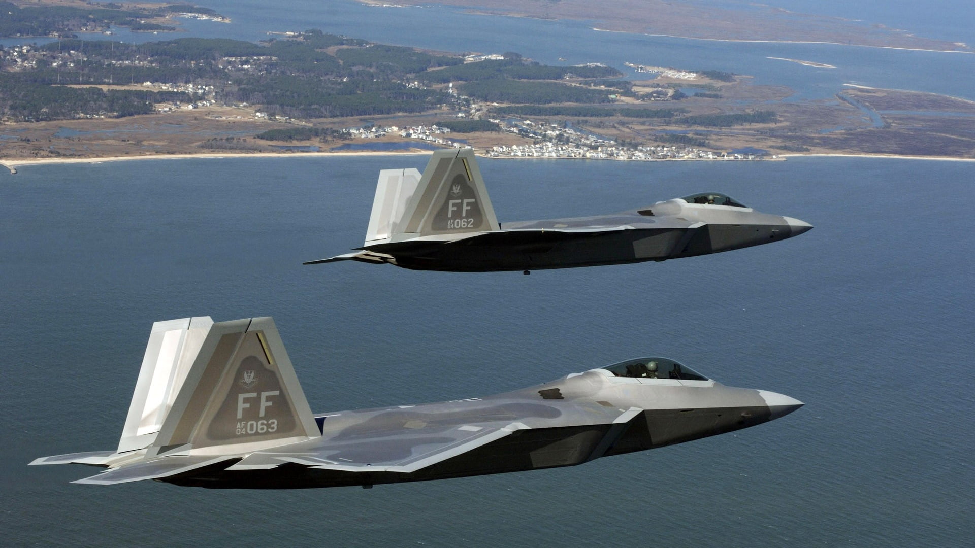 aircraft, airplane, 1080P, f22, US Air Force, HD Wallpaper