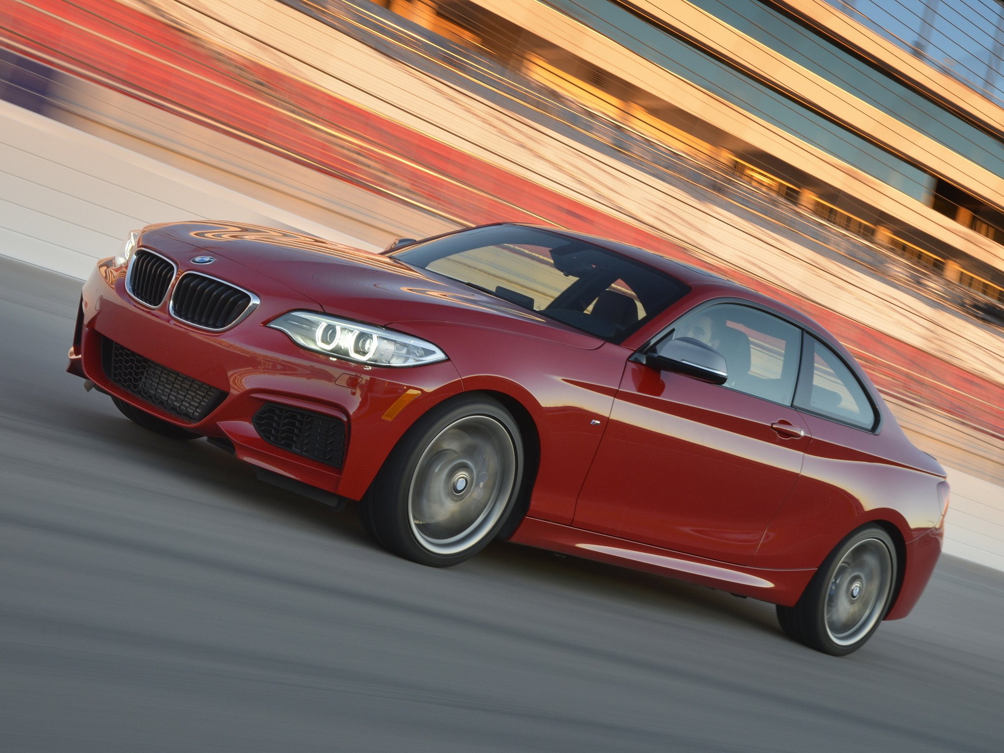 us spec, m235i, coupe, 2014, 1080P, f22, bmw, HD Wallpaper