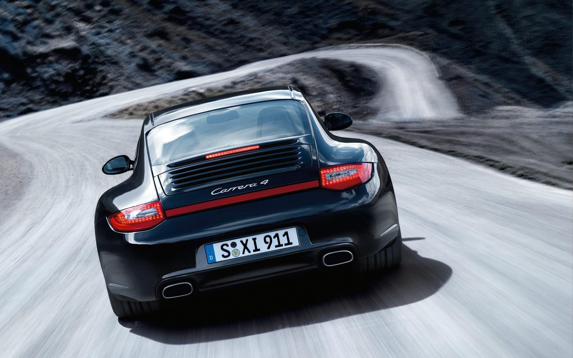 car, 1080P, Porsche Carrera 4, HD Wallpaper
