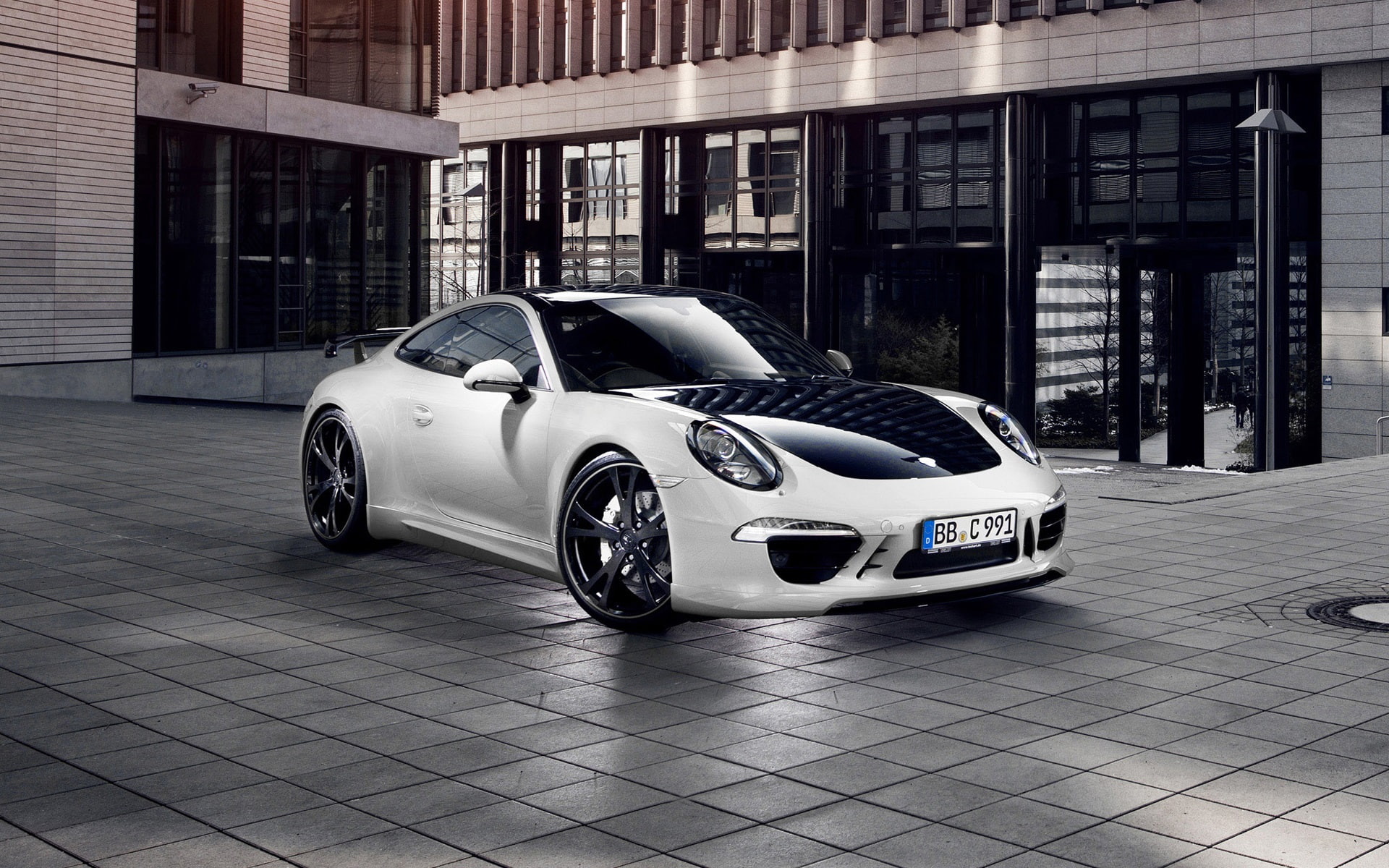 White, 1080P, Car, Porsche, carrera, HD Wallpaper