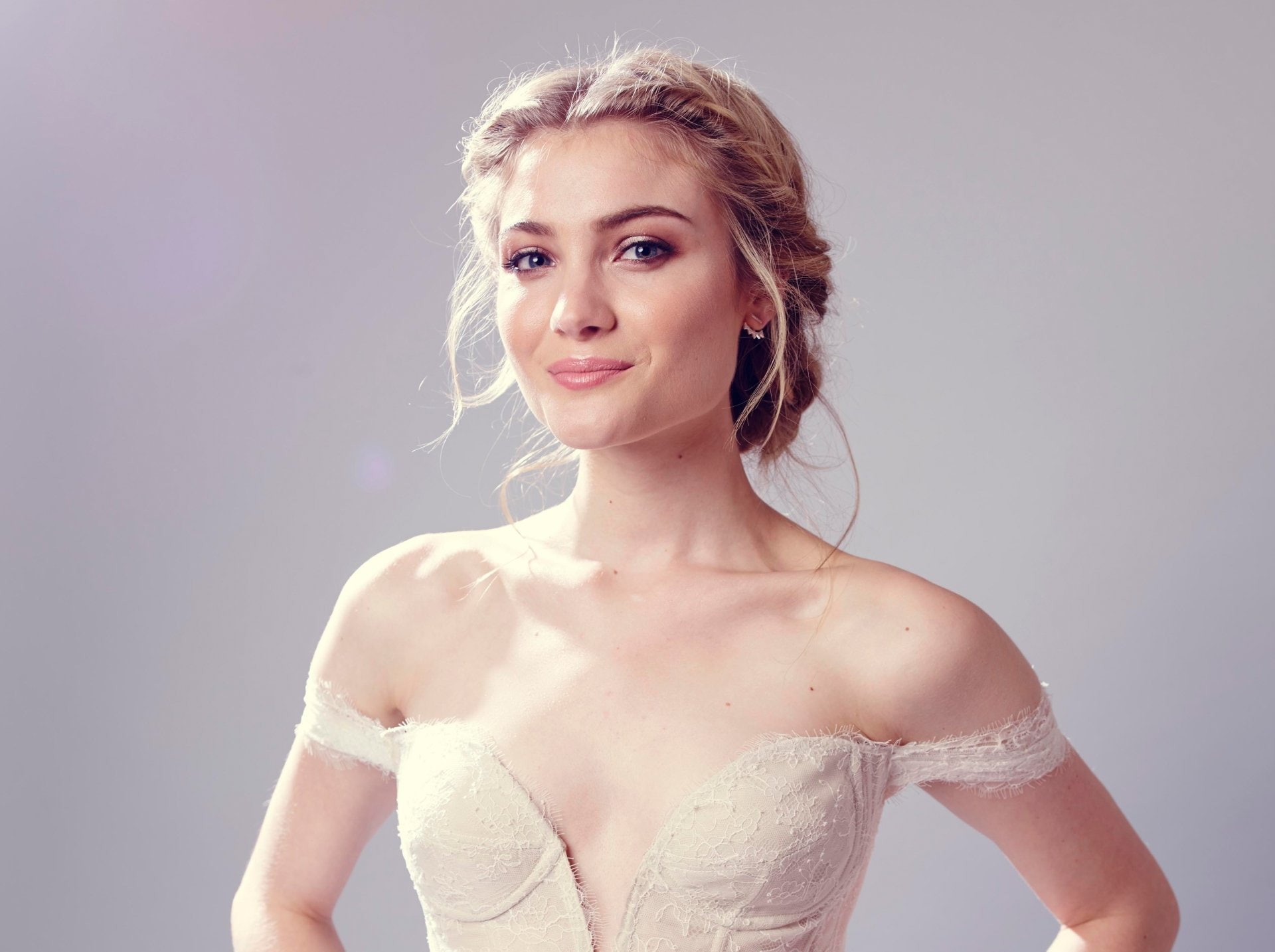Blonde, 1080P, Blue Eyes, American, Actresses, Skyler Samuels, Actress, HD Wallpaper