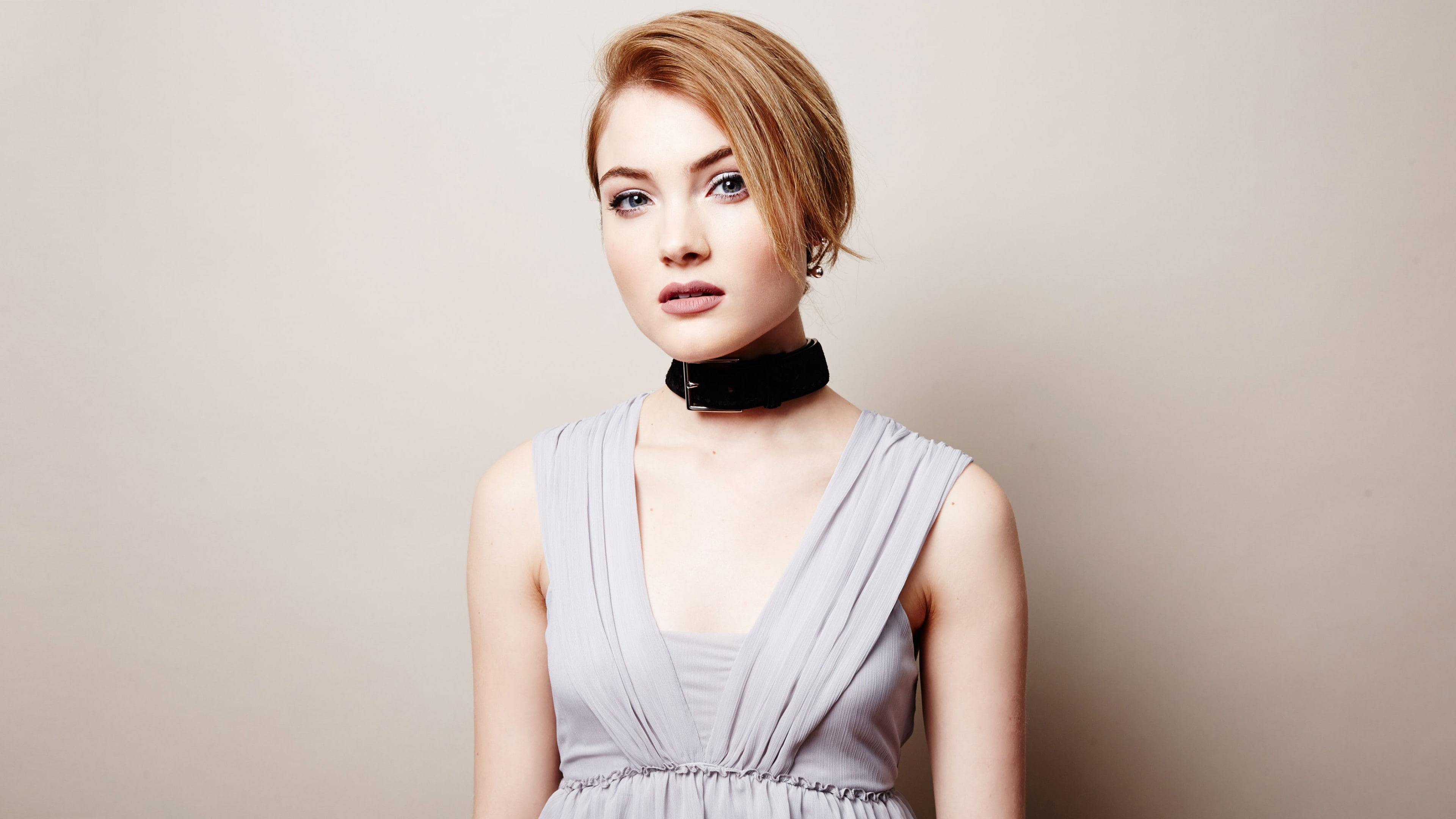 redhead, beauty, Skyler Samuels, 4k, 4K, HD Wallpaper