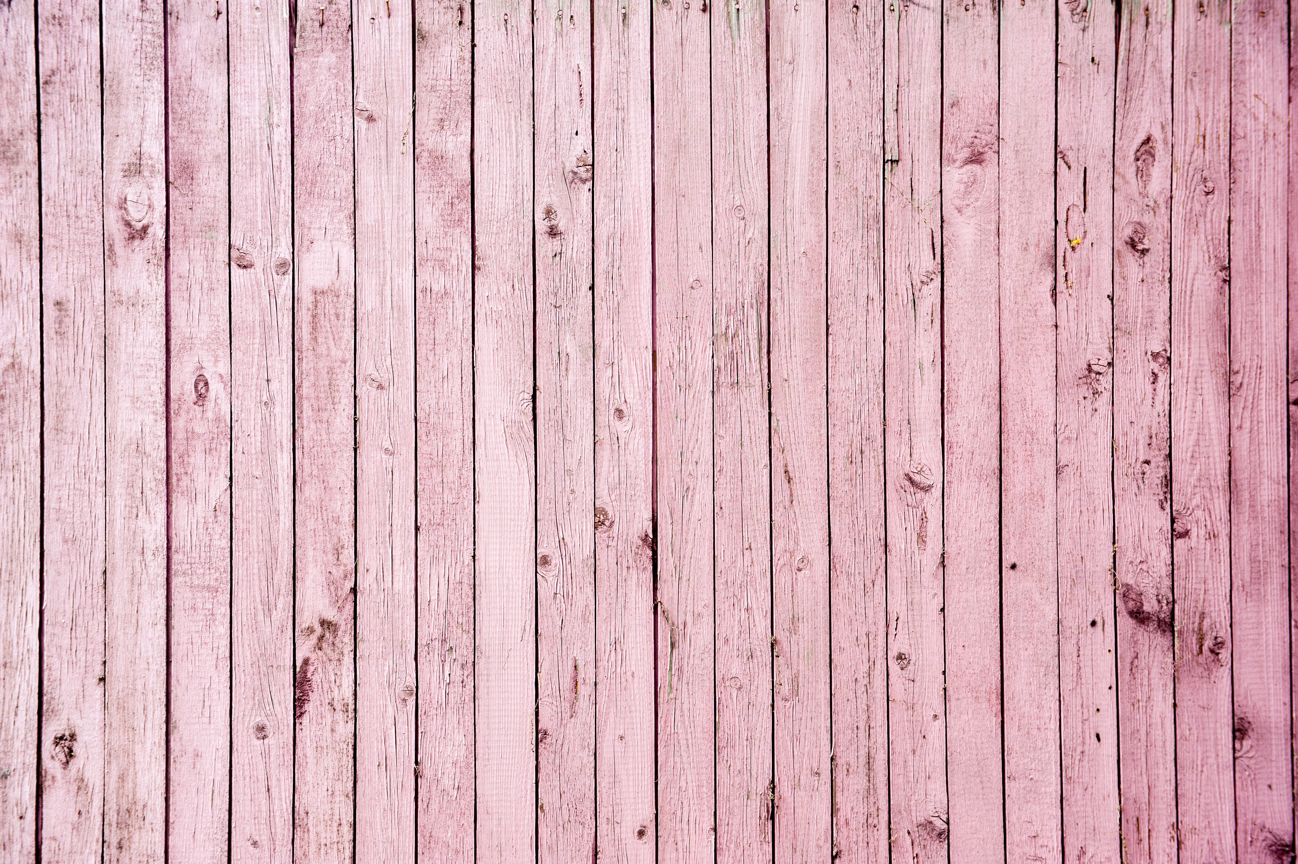 copy space, striped, textured, wood, 4K, plank, wood - material, backgrounds, background, pink, rough, abstract, wood paneling, close-up, repetition, outdoors, HD Wallpaper