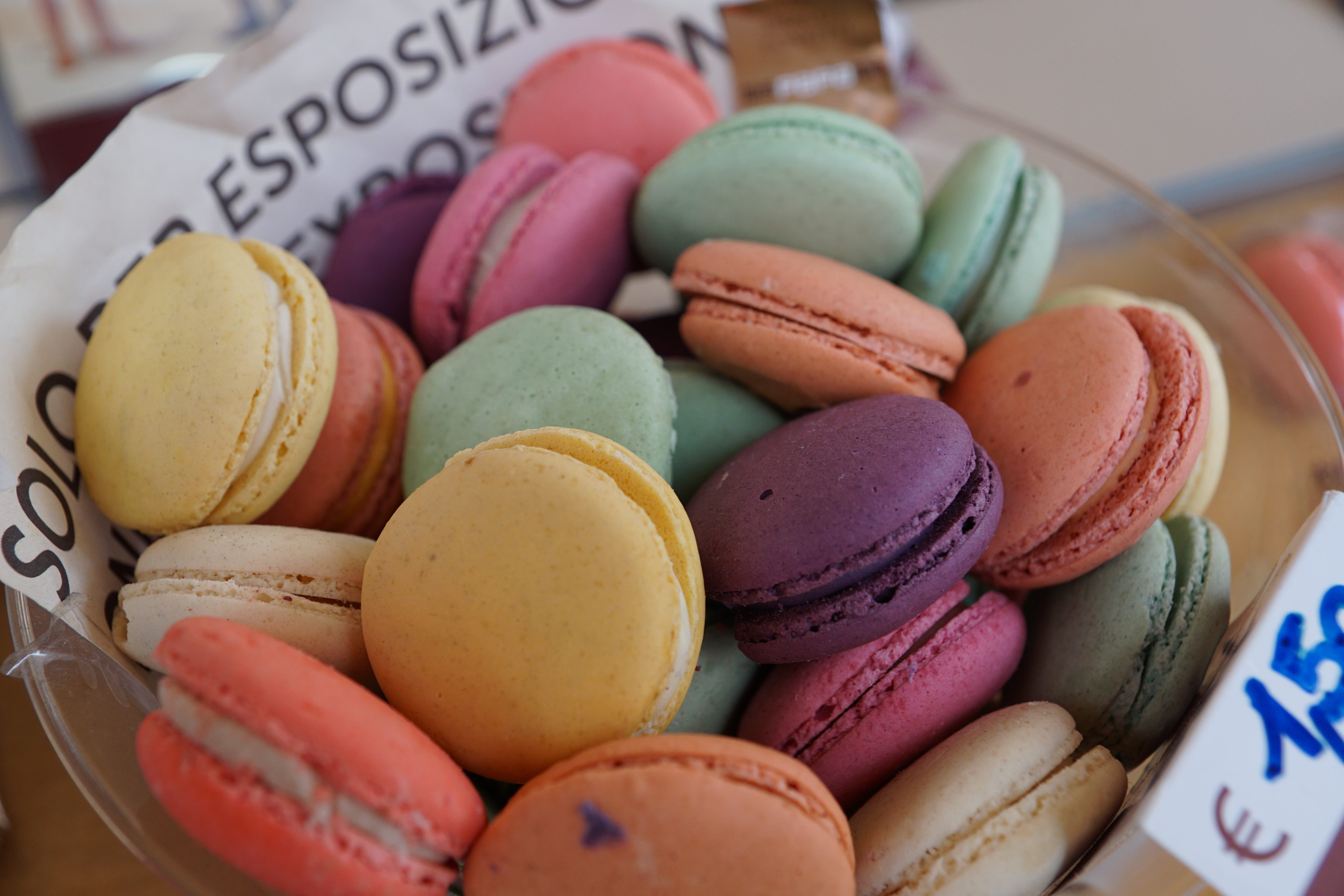 love, multi colored, dessert, food and drink, gratitude, colorful, victims, ready-to-eat, french food, unhealthy eating, indulgence, eat, close-up, variation, HD Wallpaper
