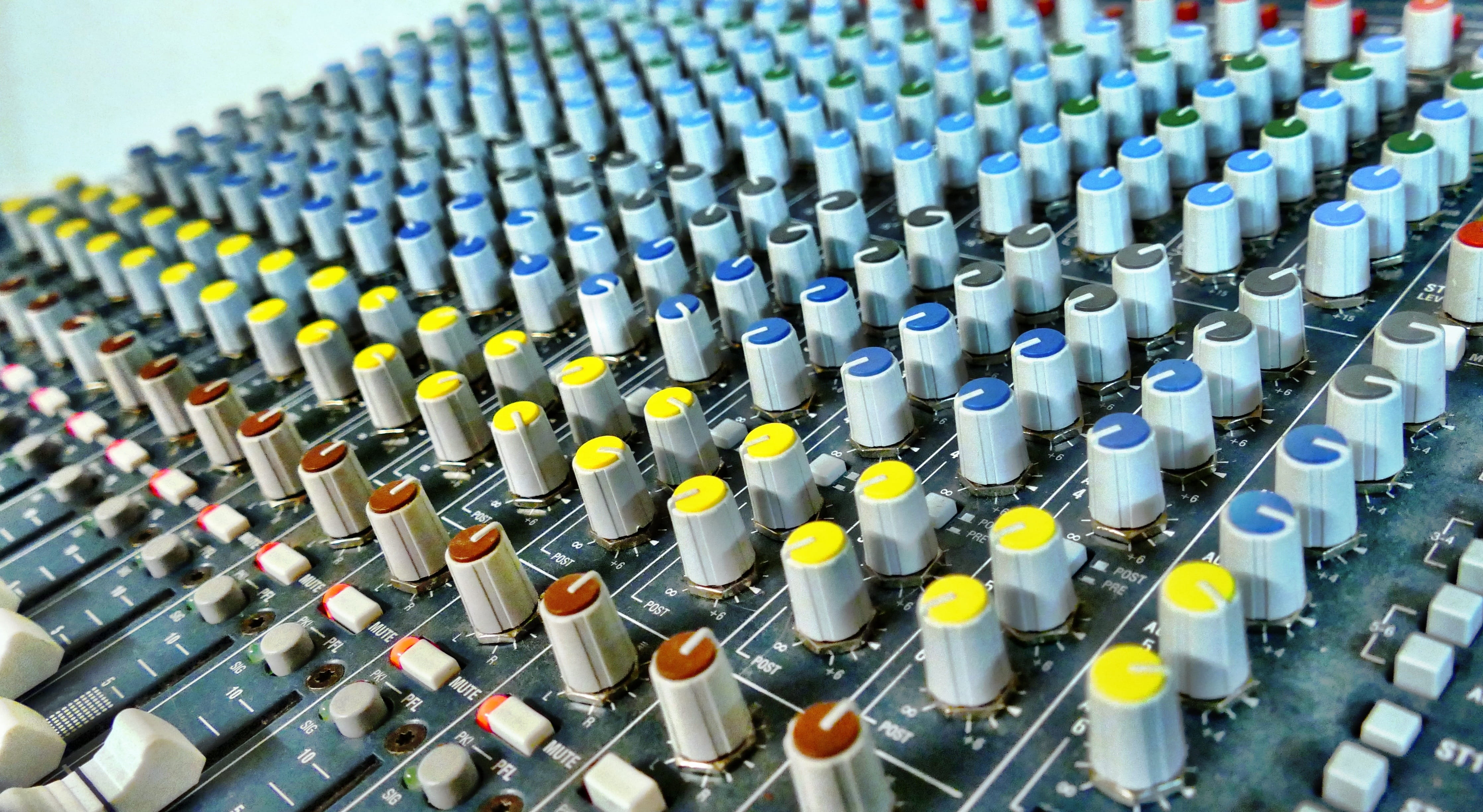 arts culture and entertainment, electrical equipment, music studio, communication, knob, recording, Mixer, control panel, indoors, sound studio, Controller, HD Wallpaper