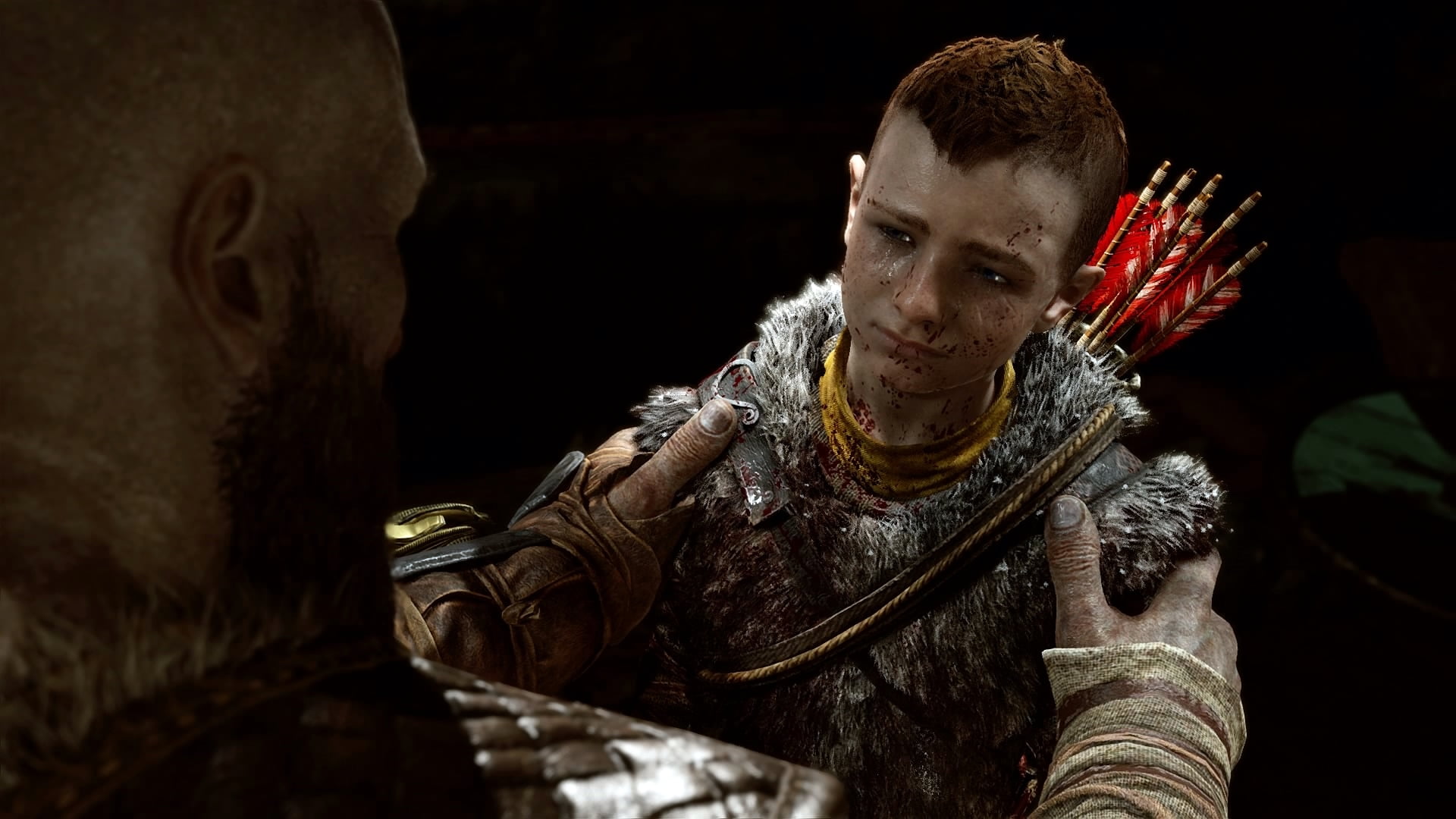 PlayStation 4, PlayStation, screen shot, Santa Monica Studio, 1080P, God of War (2018), HD Wallpaper
