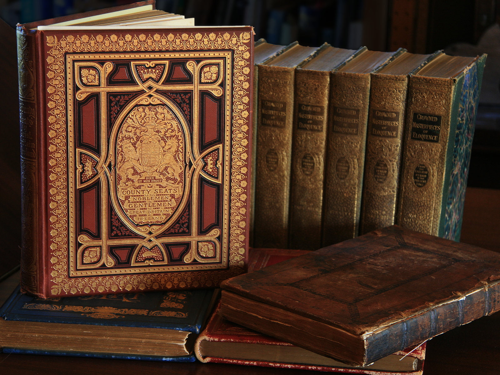 book Cover, history, literature, indoors, obsolete, education, publication, library, book, wood - material, religion, close-up, bible, book Spine, antique, HD Wallpaper