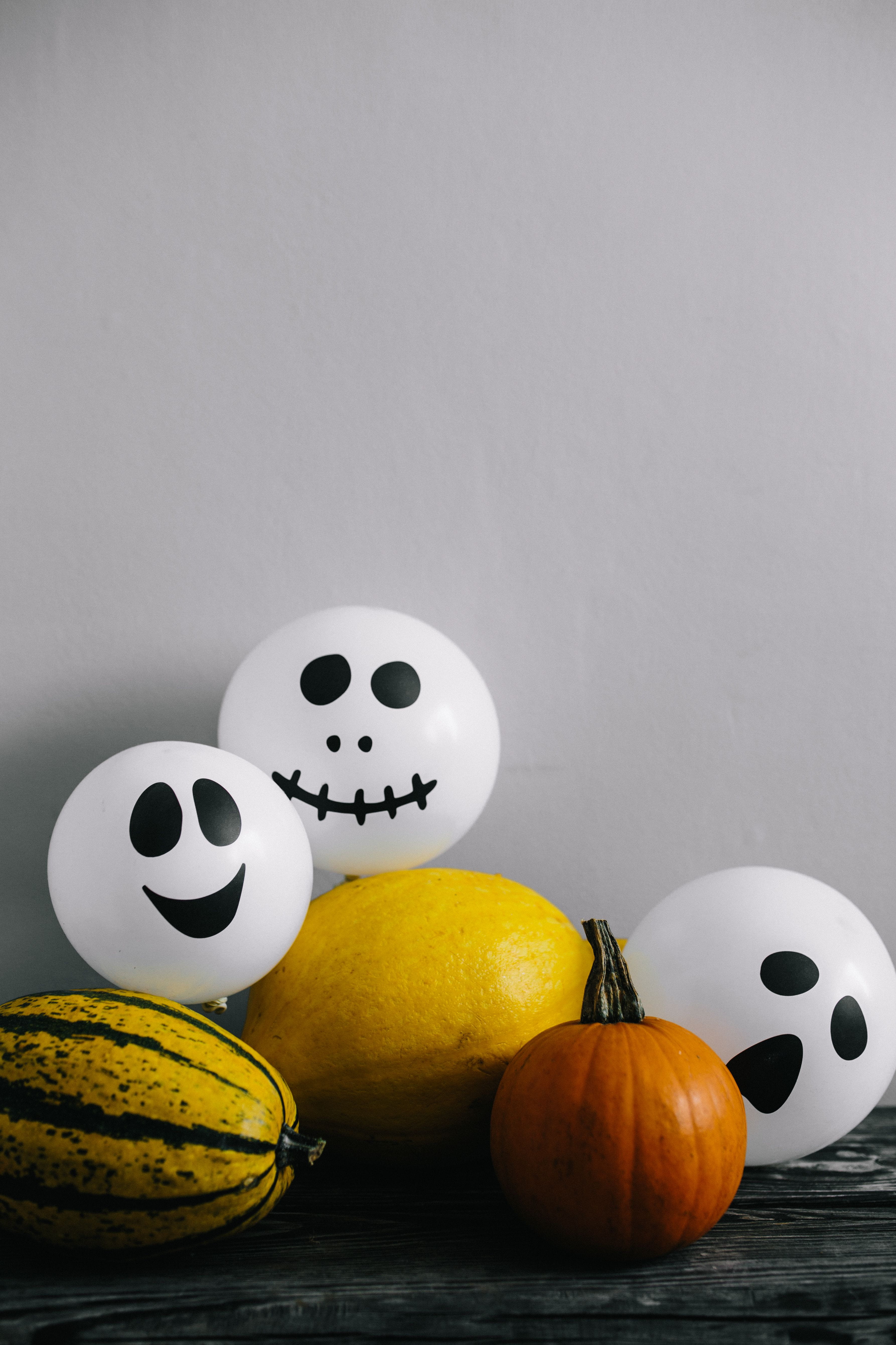 no people, fruit, close-up, vegetable, pumpkins, celebration, anthropomorphic, amp, food, egg, boo, anthropomorphic face, wellbeing, fall, halloween, still life, Phone HD Wallpaper