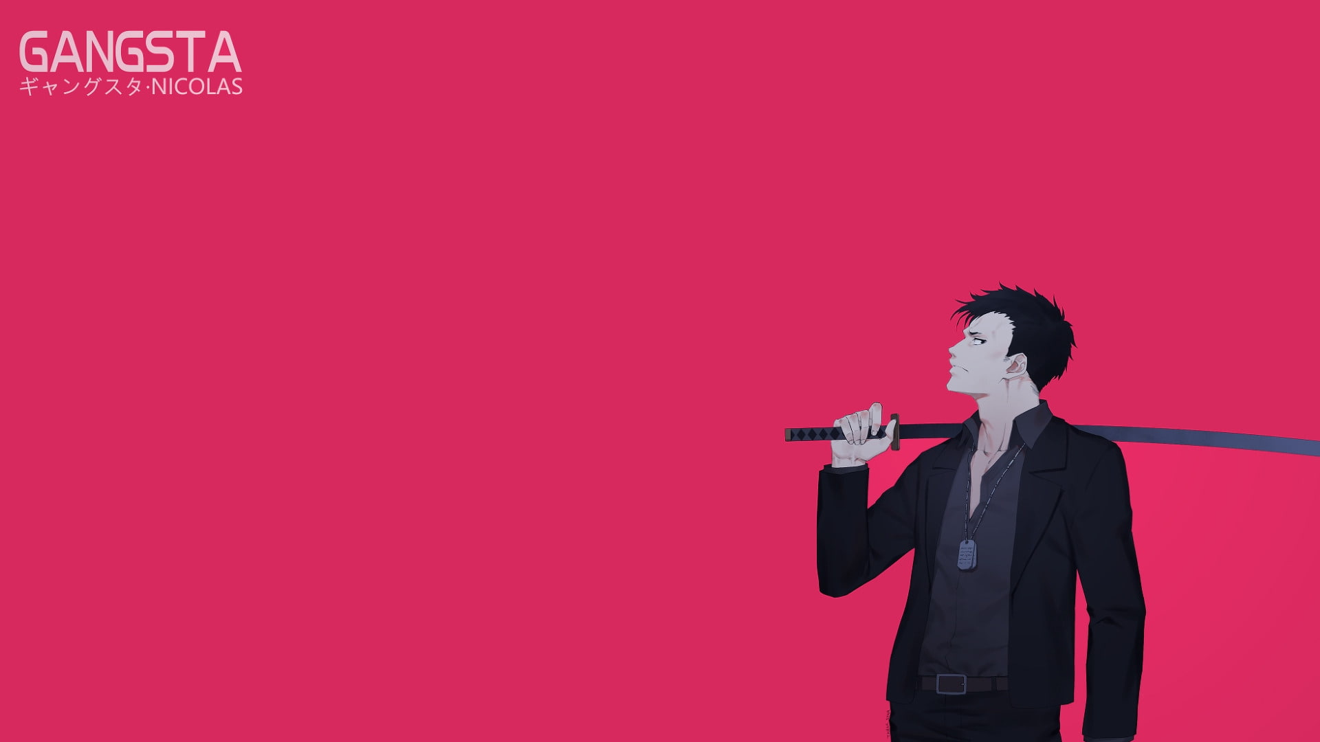 Nicolas Brown, Gangsta., 1080P, Anime, HD Wallpaper