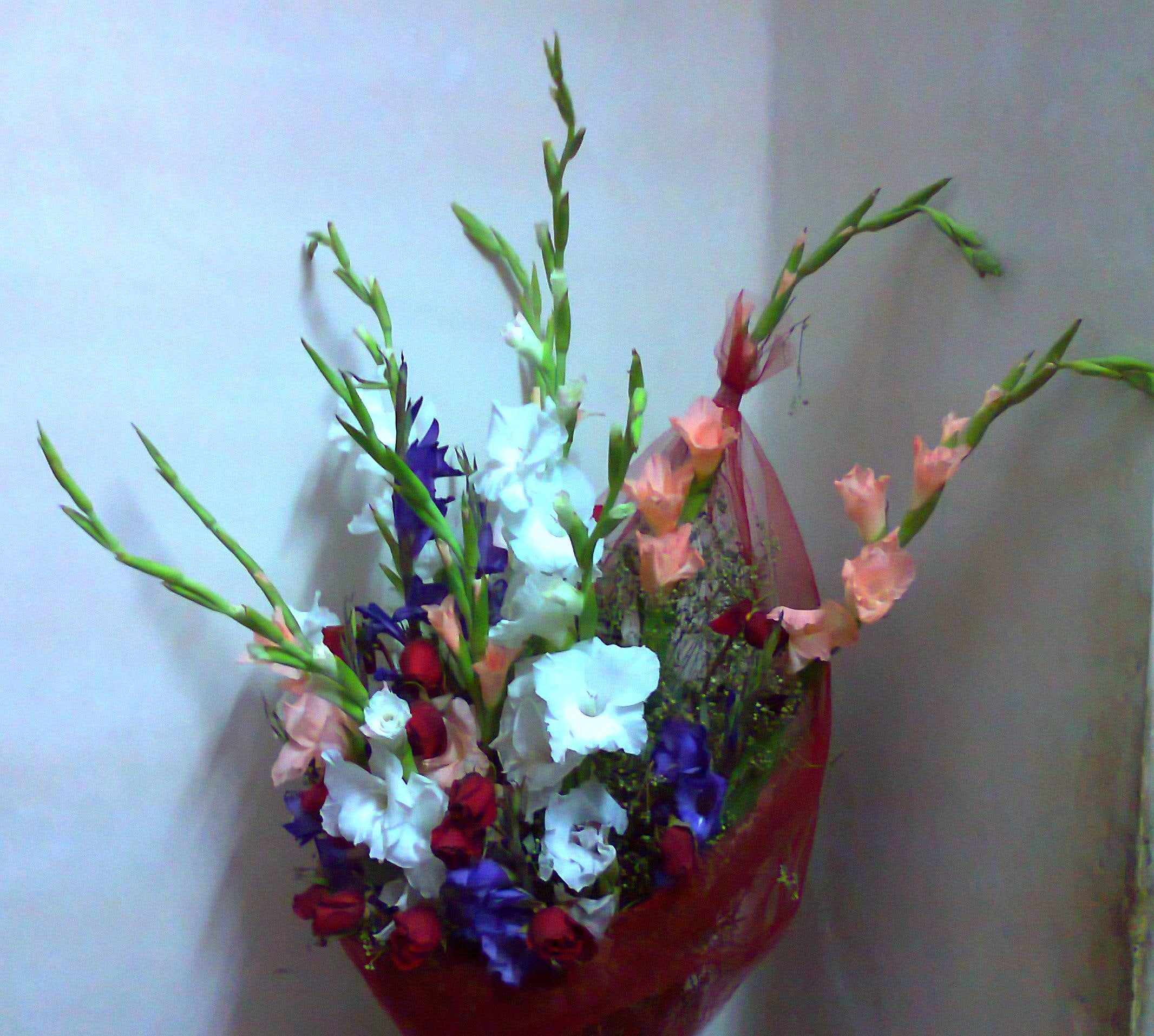 3d and abstract, flowers, bouqet, nature, 1080P, HD Wallpaper
