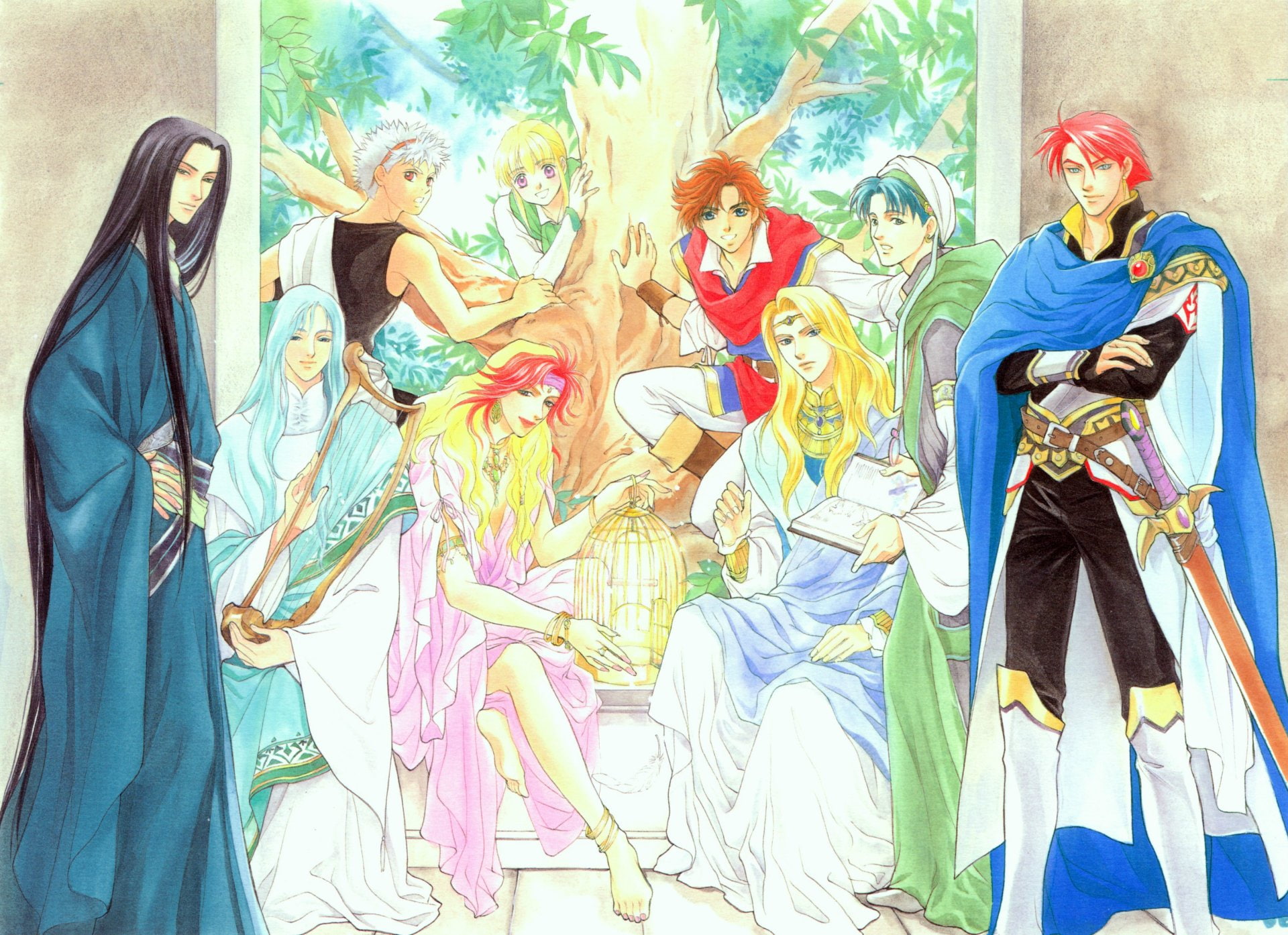 Anime, 1080P, Angelique, HD Wallpaper