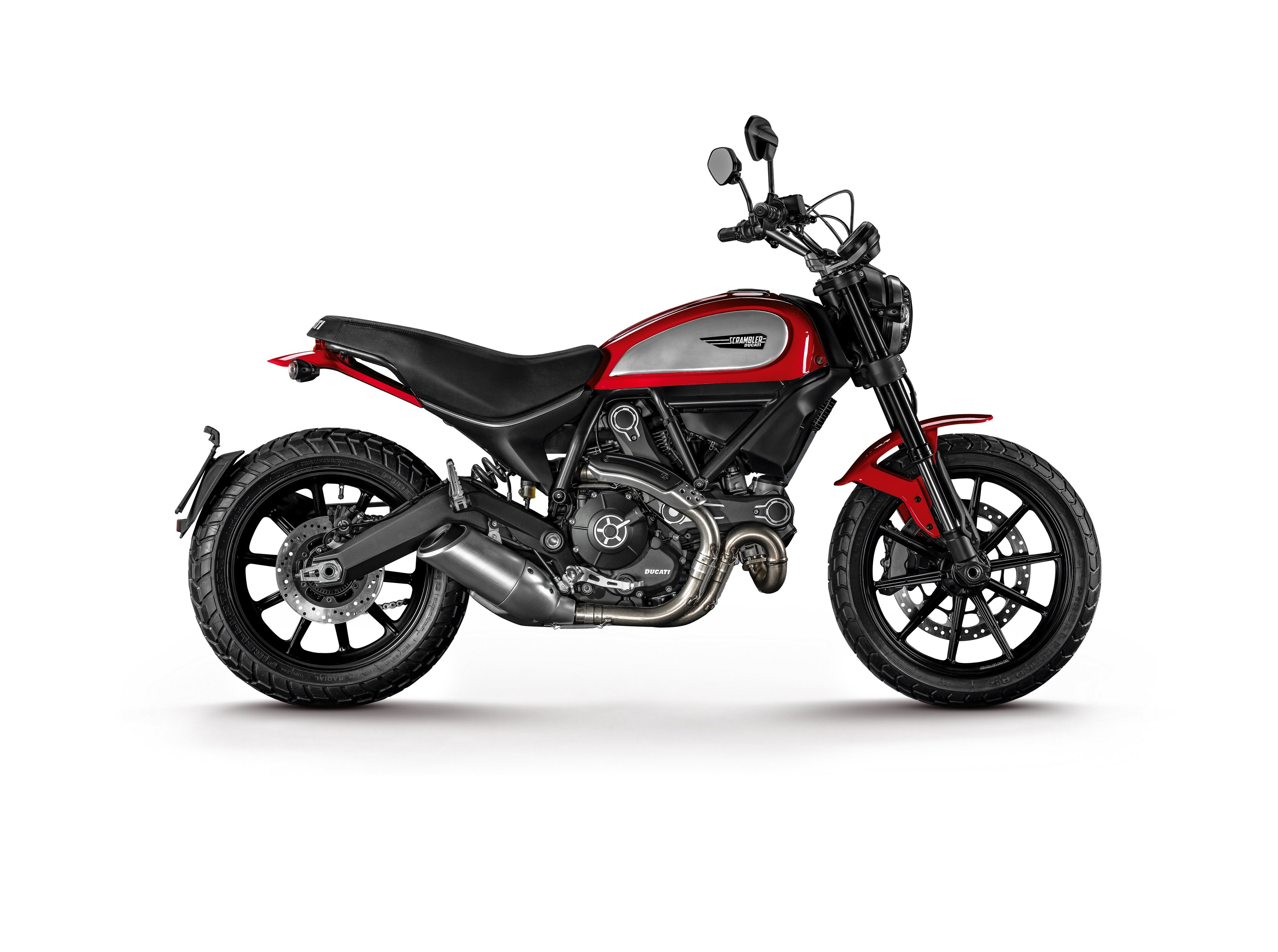 motorcycles, icon, 2015, 4K, ducati, scrambler, HD Wallpaper