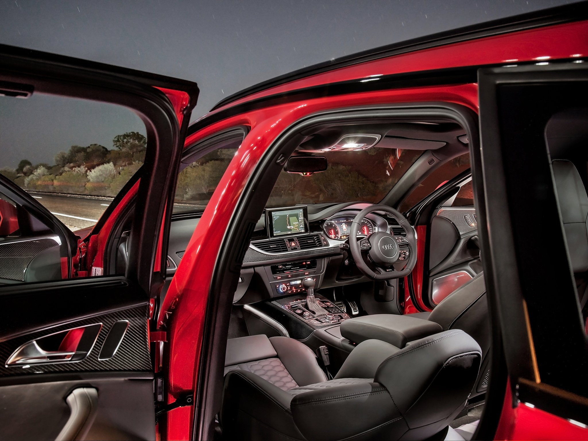 1080P, avant, 2013, c 7, au spec, 4 g, rs6, stationwagon, interior, audi, HD Wallpaper