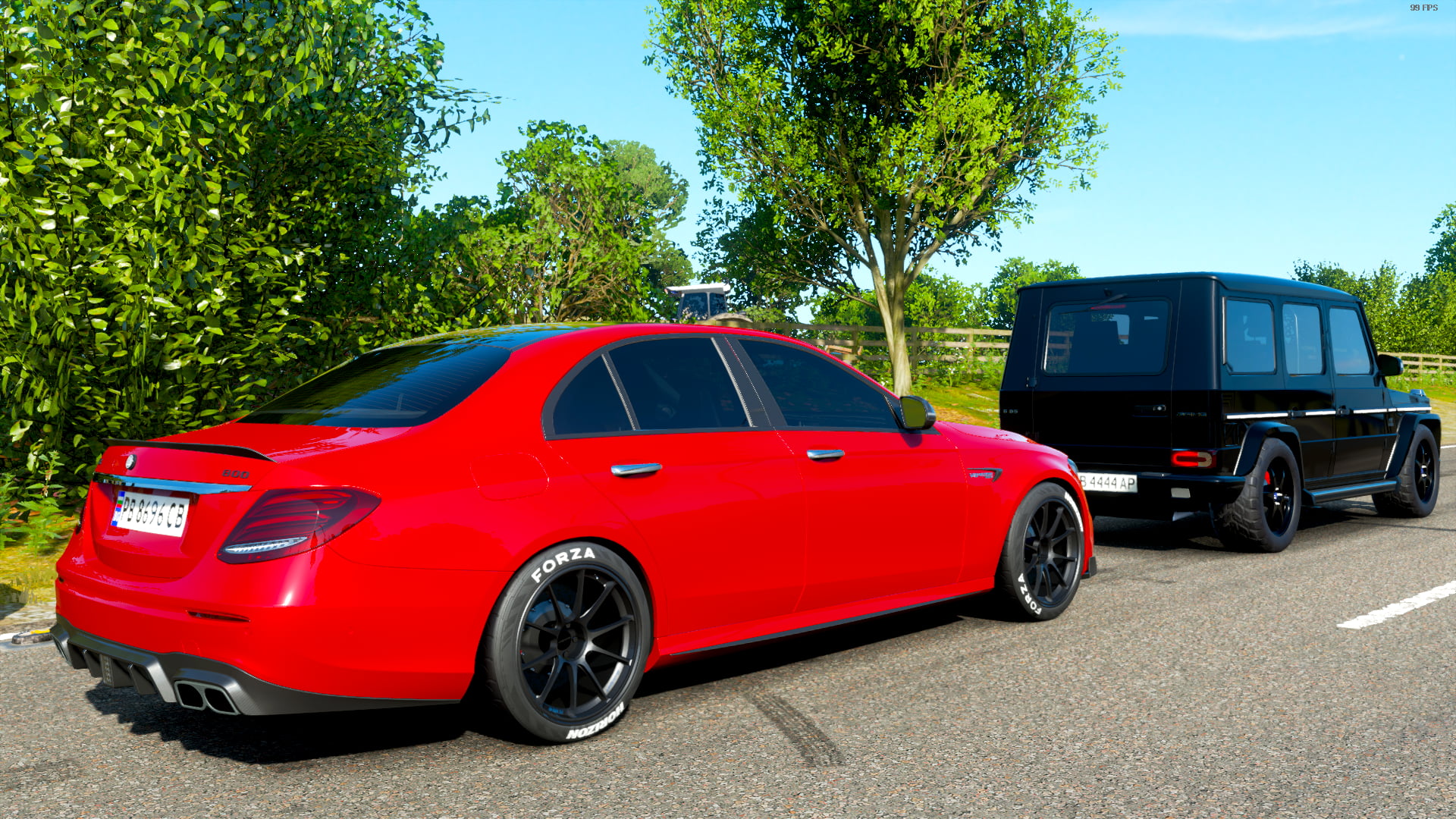 Mafia, Brabus 800, Forza Horizon 4, G 65, 1080P, Gang, car, HD Wallpaper