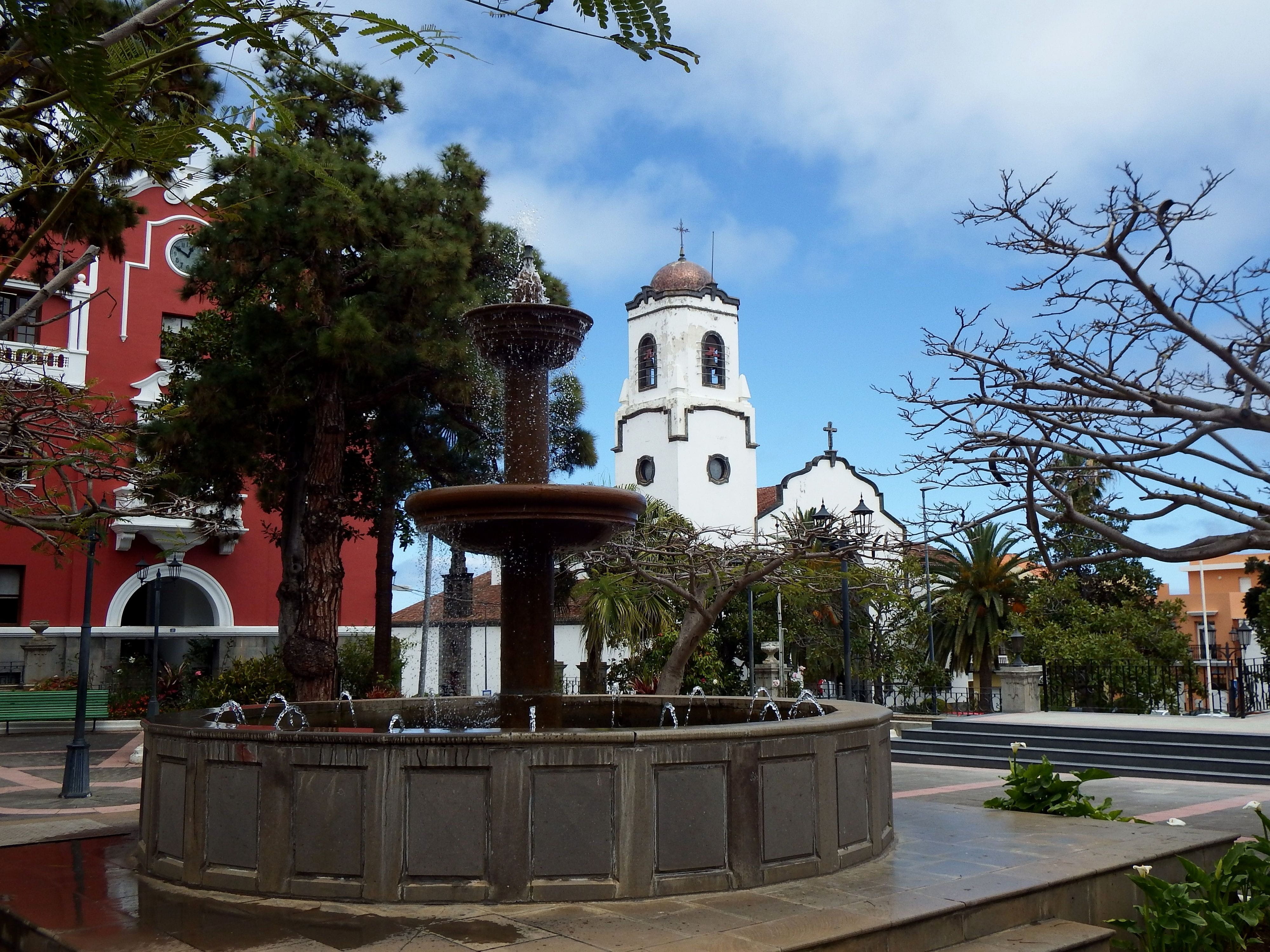 plant, architecture, our lady of montserrat church, place of worship, antonio herrera park, cloud - sky, tower, sky, 4K, day, no people, cc0, san andrés y sauces, HD Wallpaper