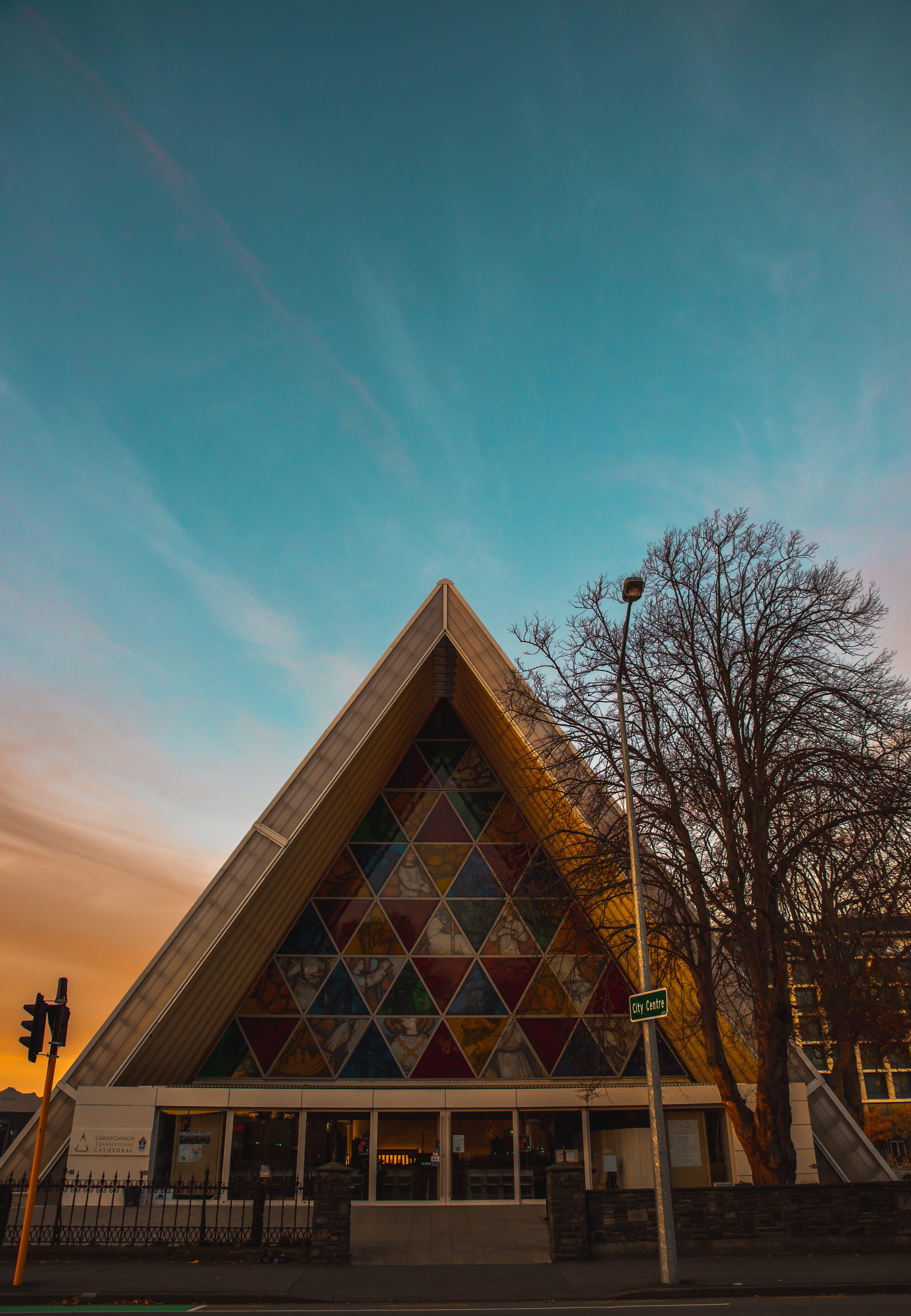 place of worship, facade, church, cloud - sky, plant, christchurch, roof, low angle view, building, urban, building exterior, religion, city, tree, explore, Phone HD Wallpaper