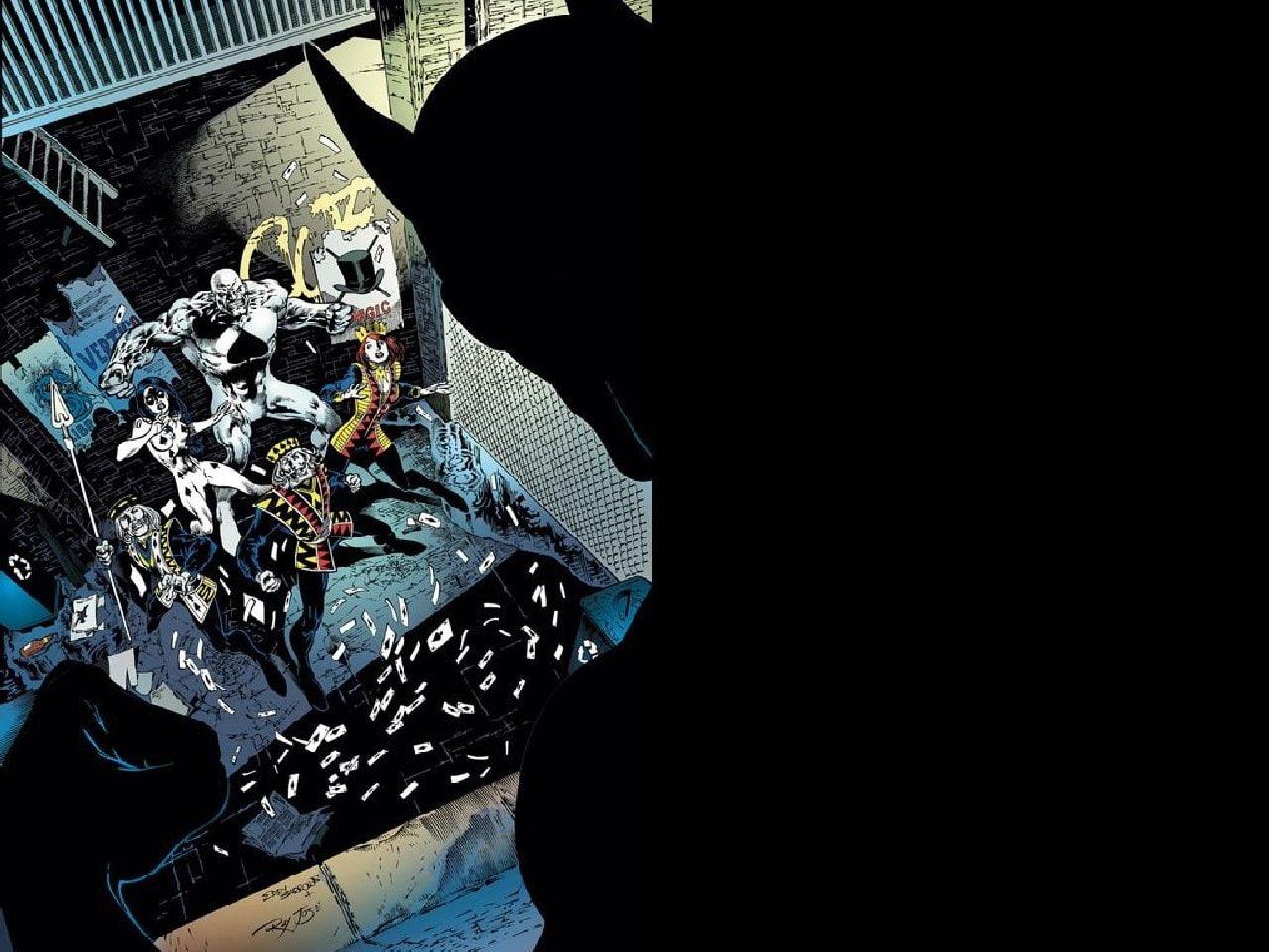 DC Comics, Comics, 720P, Batman, Royal Flush Gang, Justice League, HD Wallpaper