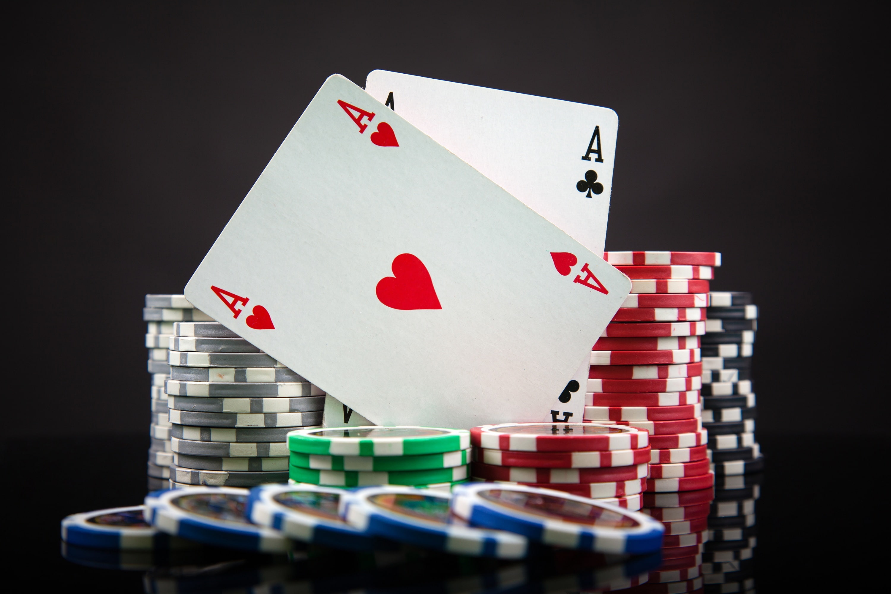 ACE, 2K, casino, card, chips, the suit, playing, HD Wallpaper