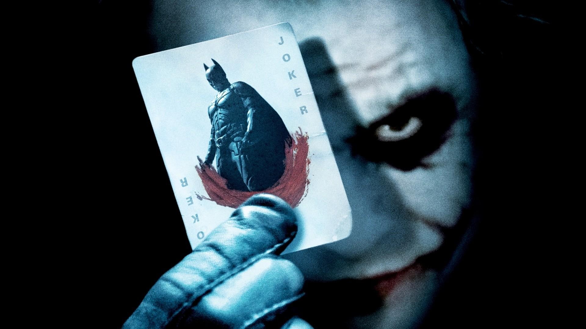 1080P, card, batman, joker, movies, HD Wallpaper