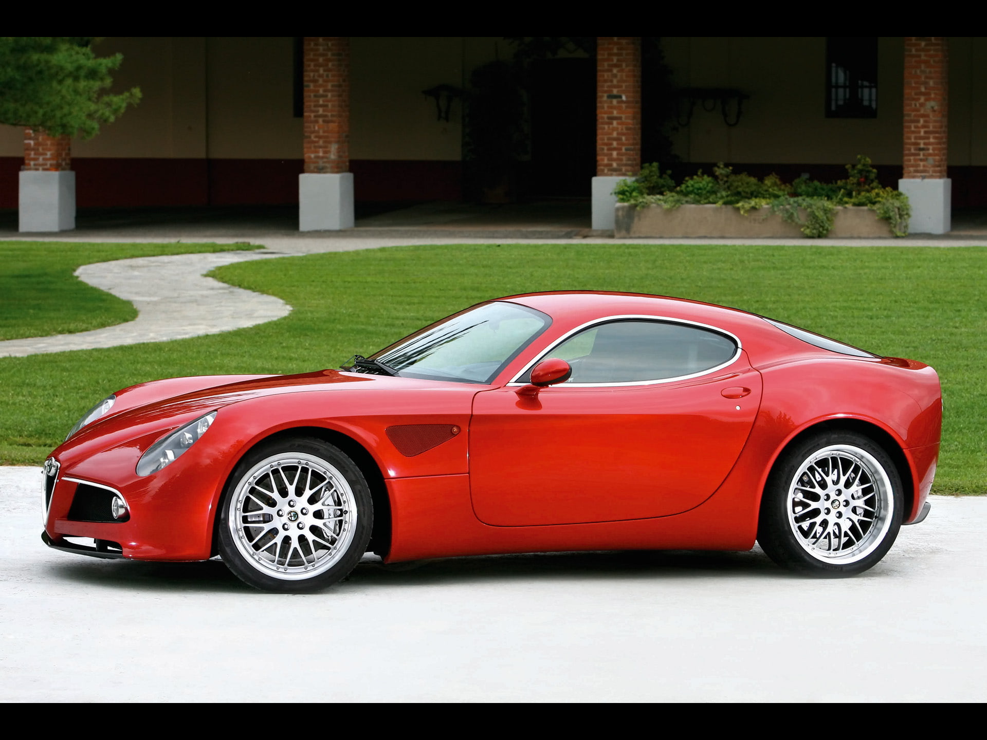 romeo, competizione, comp, hr, alfa, manu, 1080P, car, c, HD Wallpaper