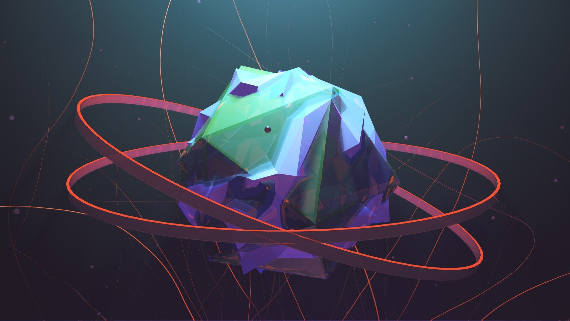 Photoshop, abstract, 1080P, Cinema 4D, 3d, HD Wallpaper