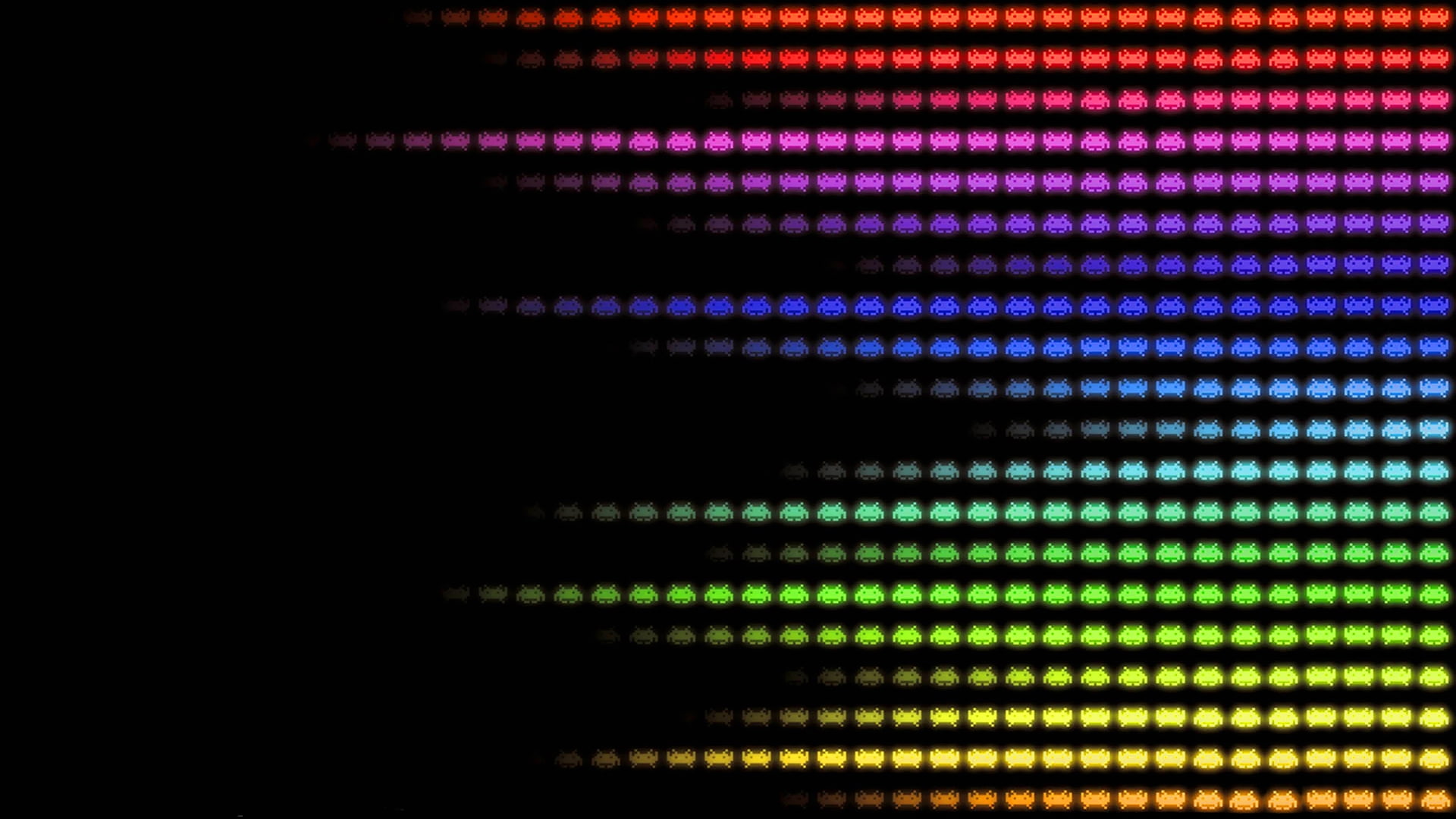 art, space, multicolor, x, patterns, 1080P, aircraft, invaders, hd, HD Wallpaper