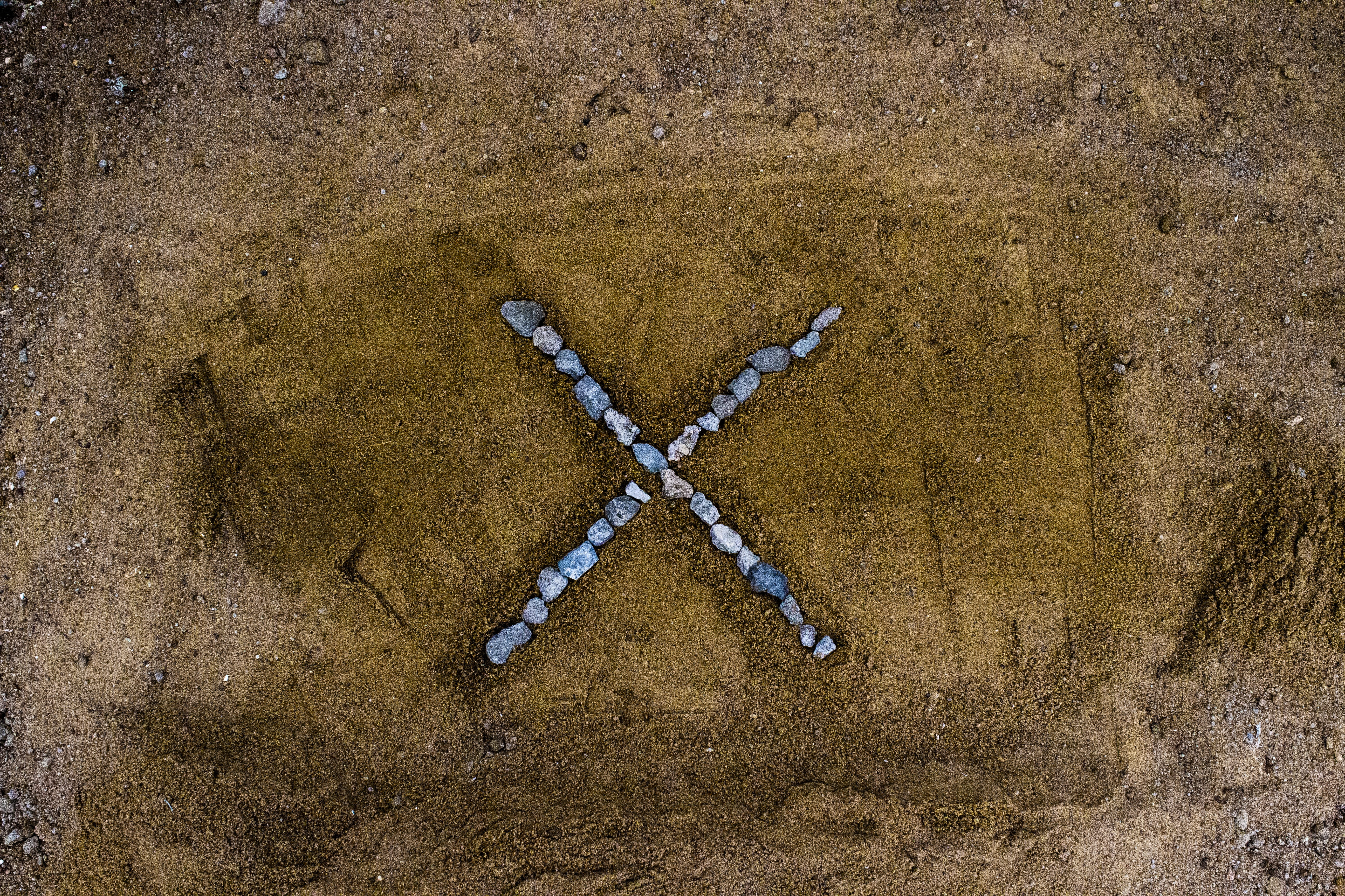 alphabet x, nature, alphabets, field, outdoors, day, beach, english alphabet, arrangement, representation, alphabet, art and craft, sand, high angle view, HD Wallpaper