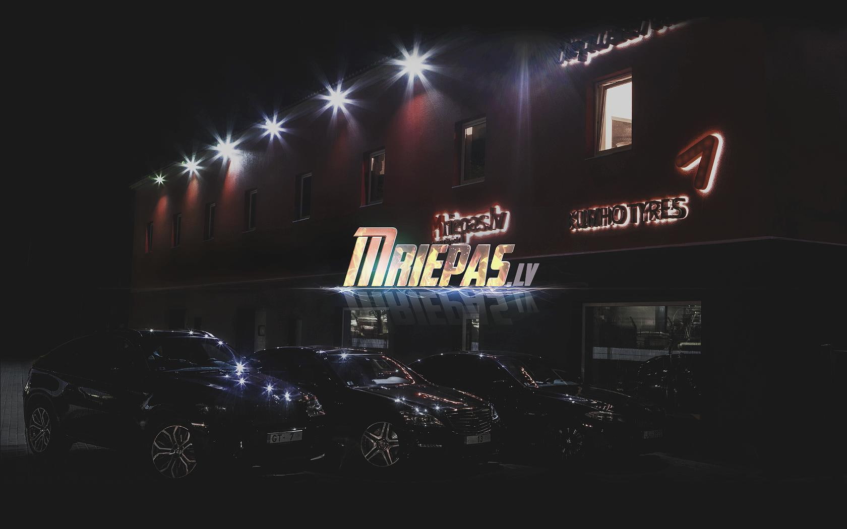 night，car show, car, 720P, night, cars, store, show, HD Wallpaper