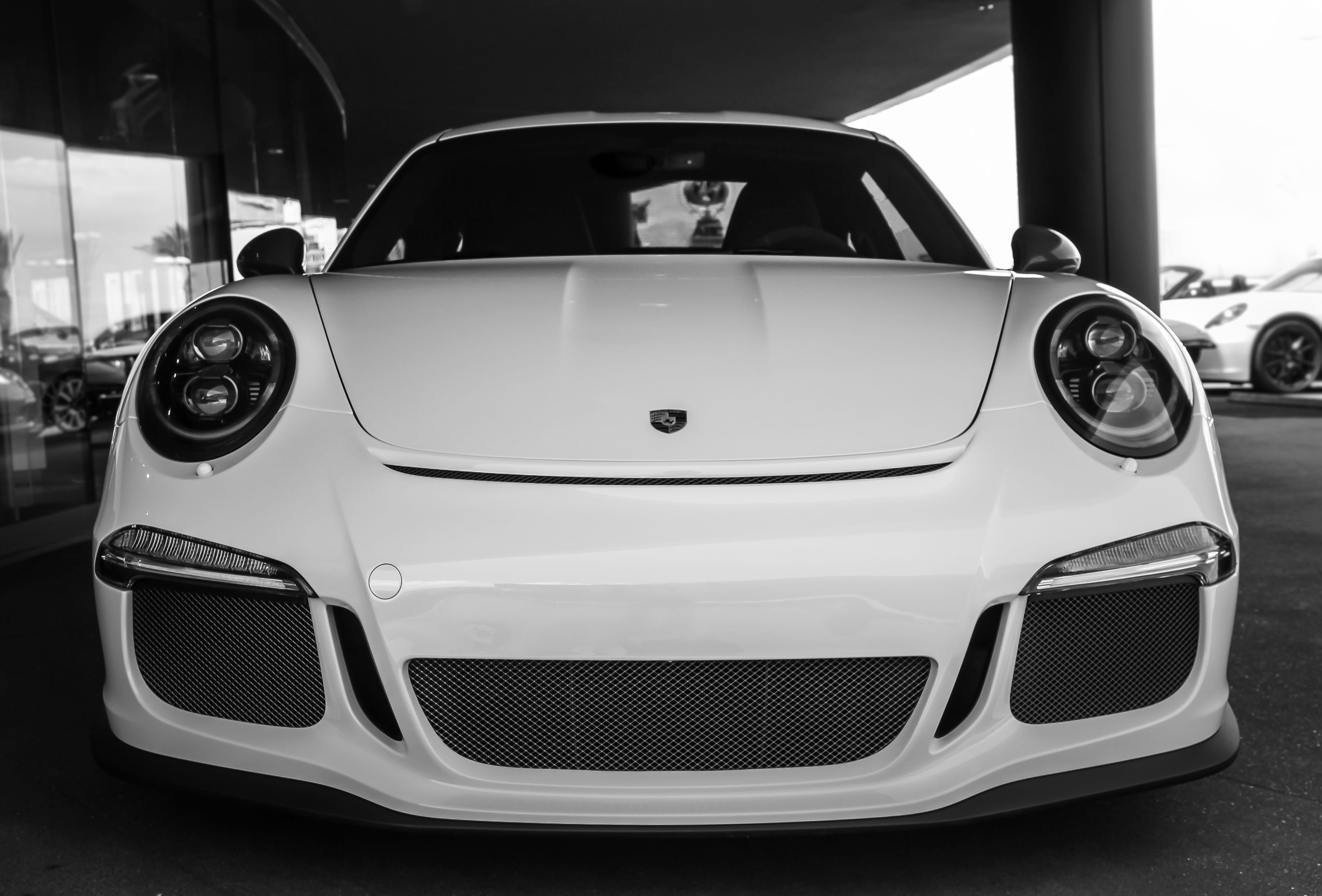vintage car, united states, transportation, luxury, glass - material, outdoors, close-up, day, stationary, fast, 4K, las vegas, porsche, gaudin porsche lv, HD Wallpaper