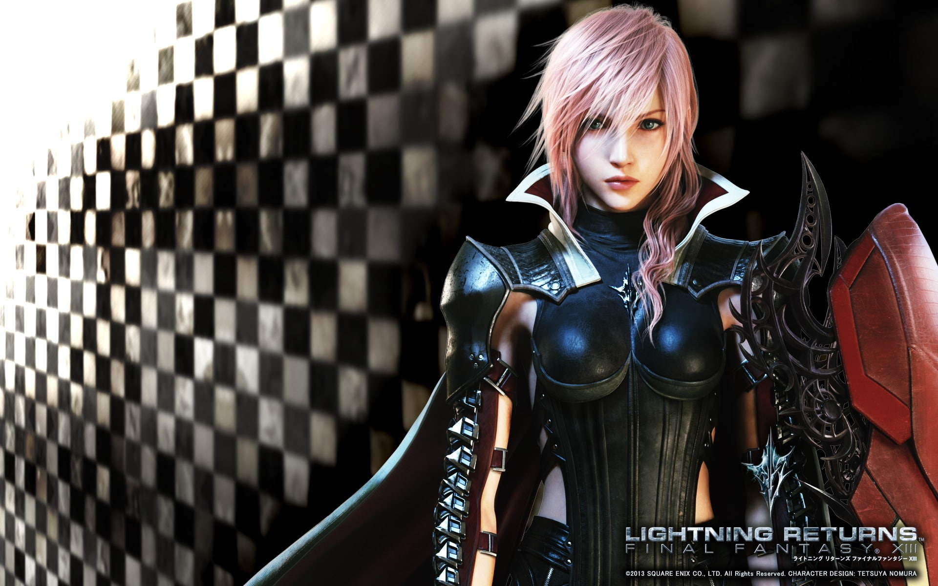 waist up, women, hd, game, leather, one person, young adult, final, character, returns, anime, adult, hairstyle, blond hair, beauty, hair, portrait, long hair, HD Wallpaper