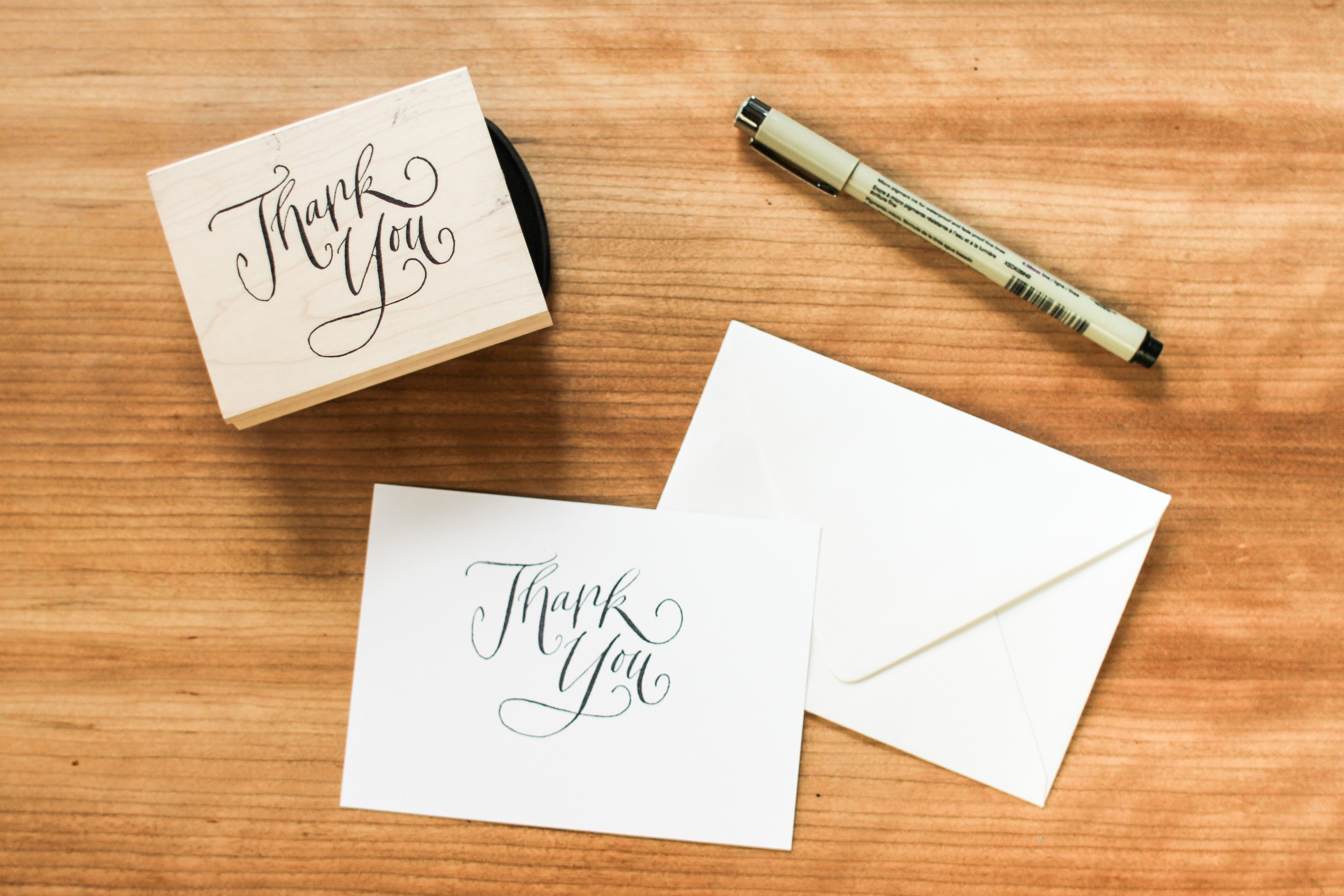 creativity, emotion, indoors, art and craft, 4K, paper, make, desk, handwriting, pen, thank you, communication, wood, western script, day, directly above, HD Wallpaper
