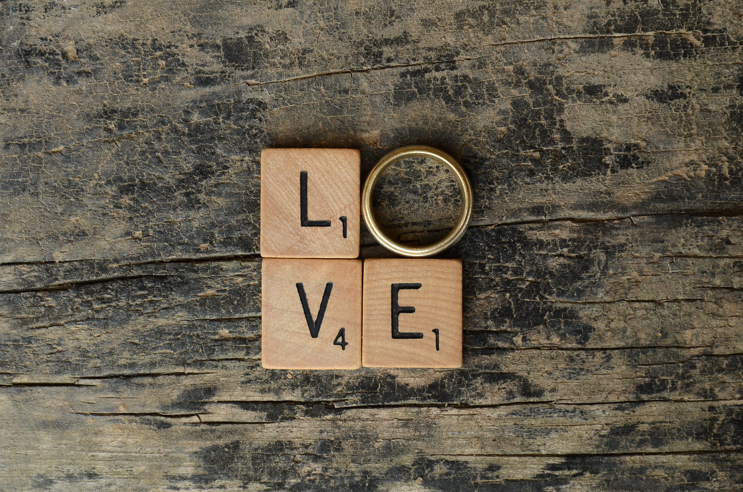 letters, wooden, lve, western script, directly above, number, scrabble, no people, text, letter, gold, love, alphabet, textured, brown, beside, texture, HD Wallpaper