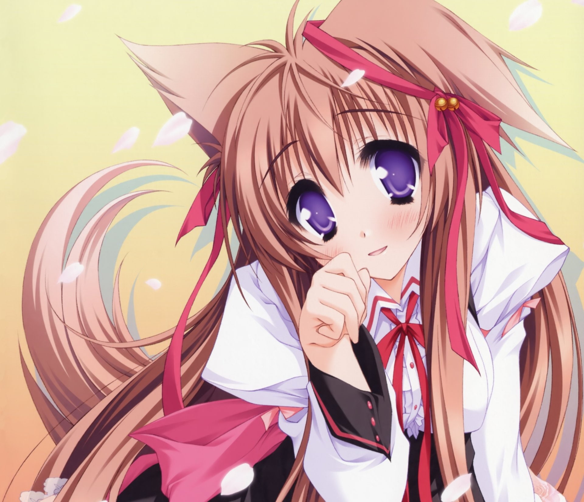 Tayutama: Kiss on My Deity, 1080P, Mashiro Mito, Anime, HD Wallpaper