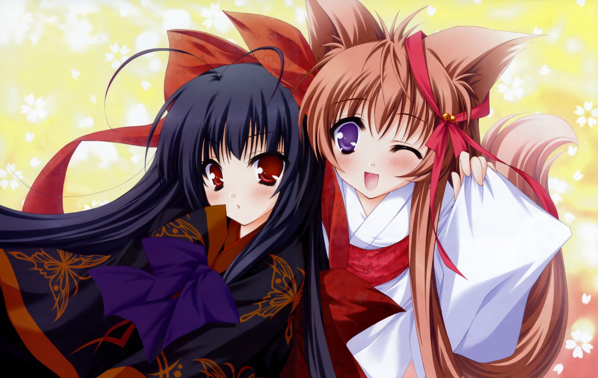 Nue (Tayutama), Anime, 1080P, Tayutama: Kiss on My Deity, Mashiro Mito, HD Wallpaper
