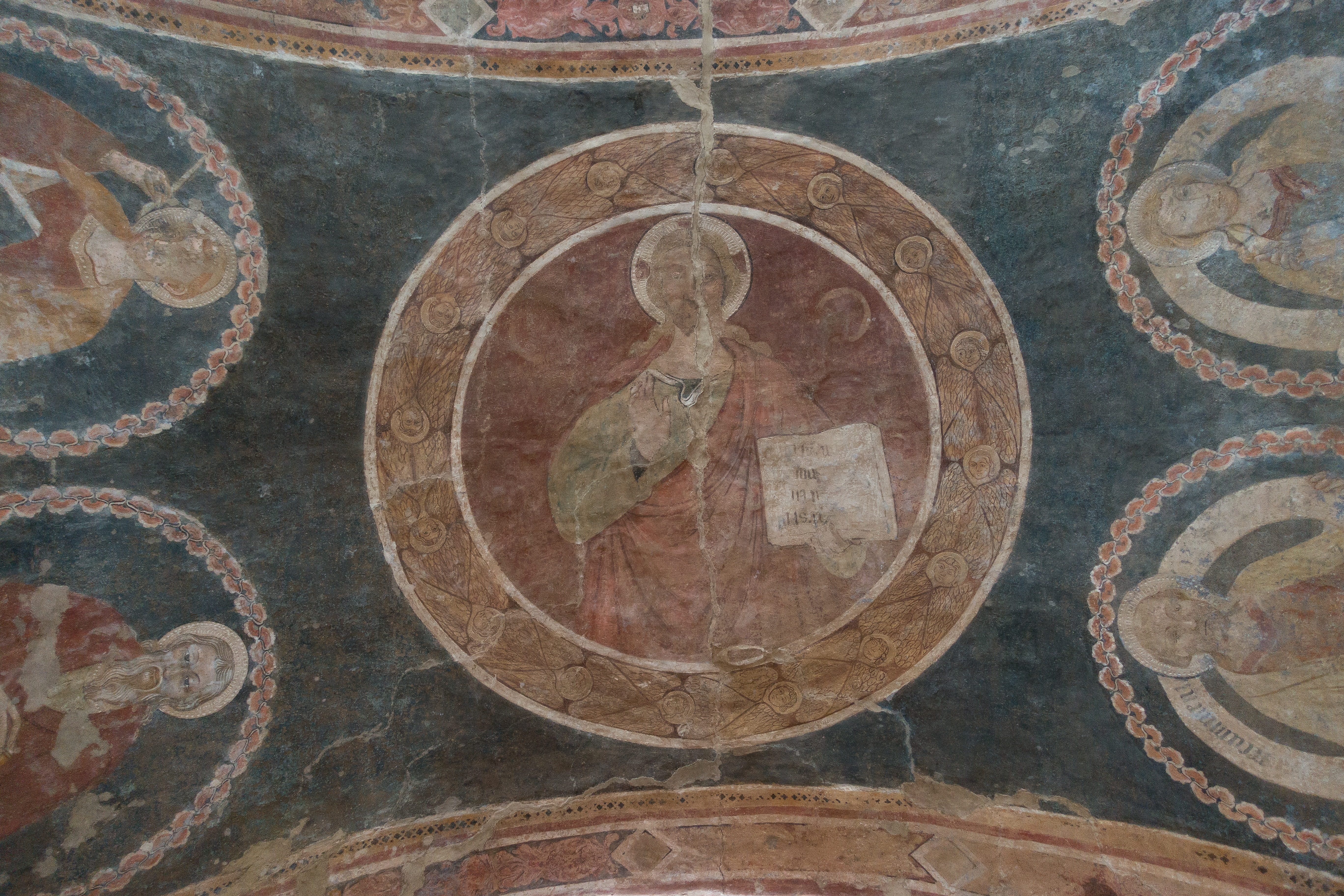 fresco painting, Fresh, fresh painting, spirituality, nanni di pietro, history, day, 5K, close-up, 1468, Painting, jesus, circle, al fresco, the past, HD Wallpaper