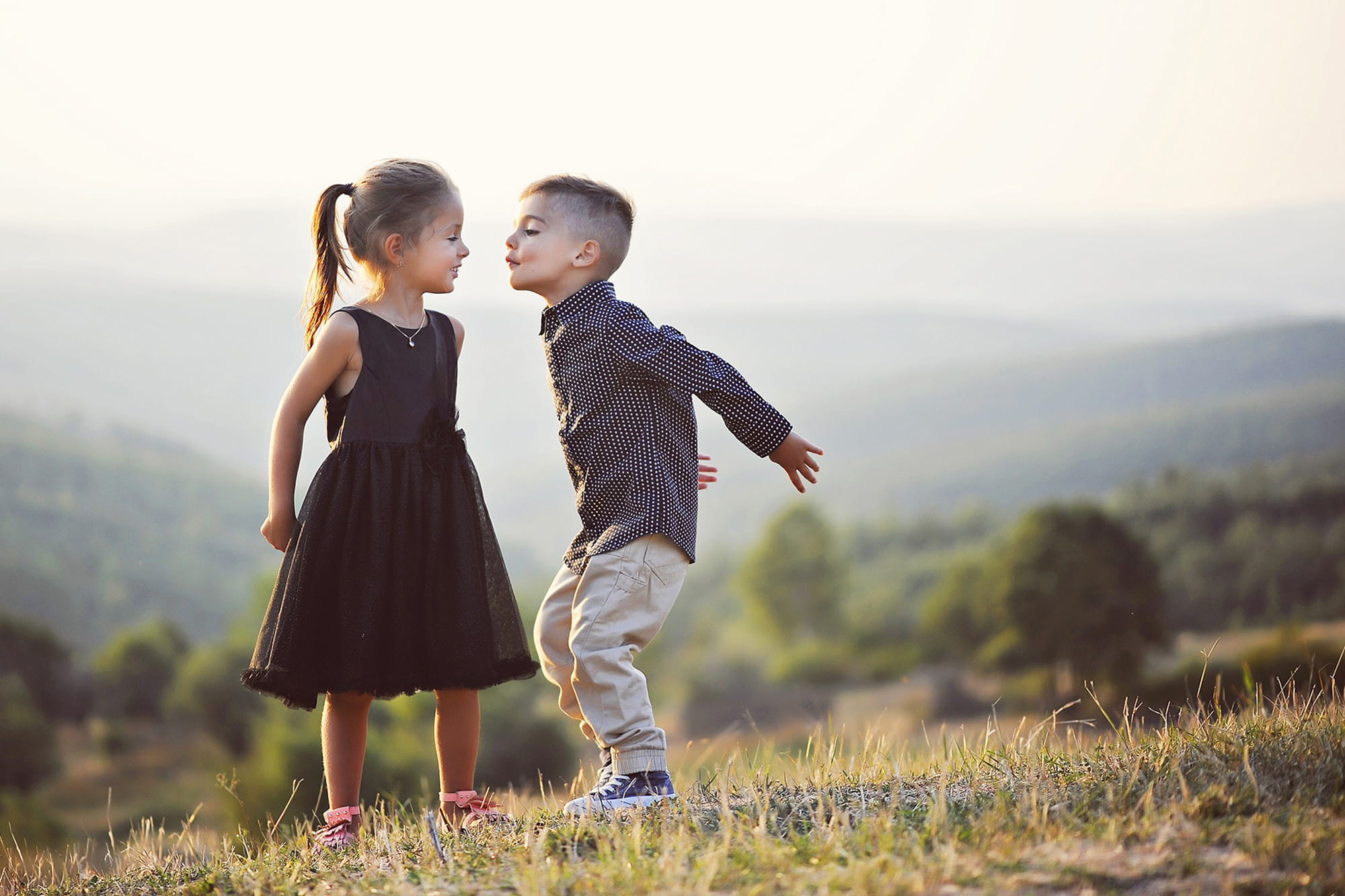 outdoors, hair, hairstyle, cute, togetherness, offspring, childhood, emotion, bonding, playing, full length, mom, females, positive emotion, girls, kid, HD Wallpaper
