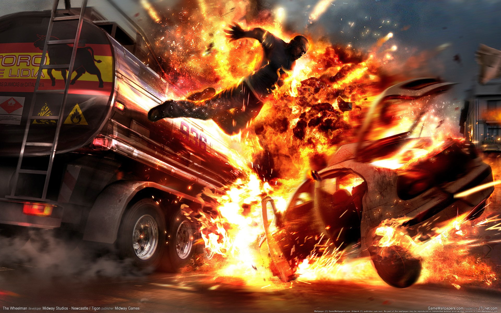 the wheelman, 1080P, HD Wallpaper