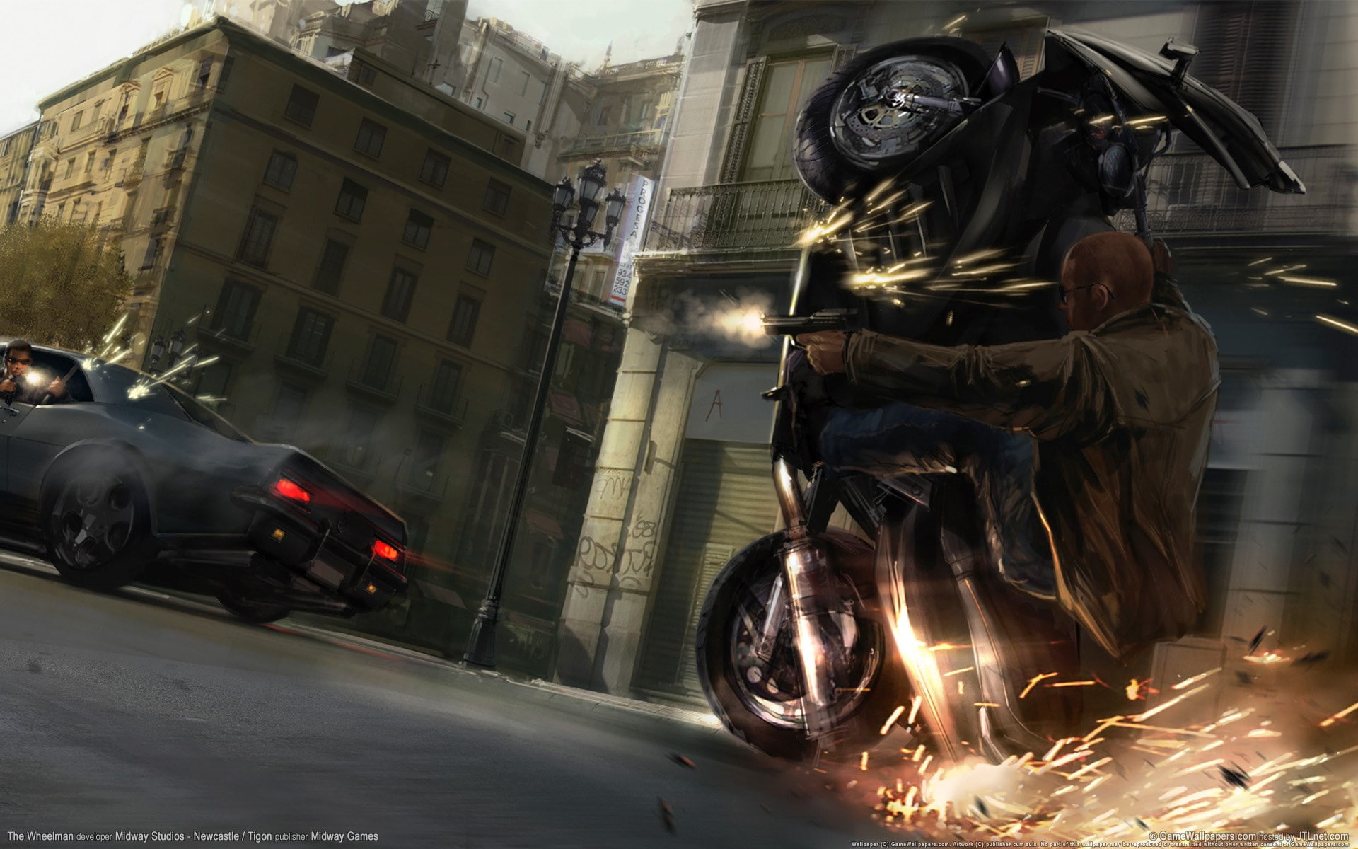1080P, the wheelman, HD Wallpaper