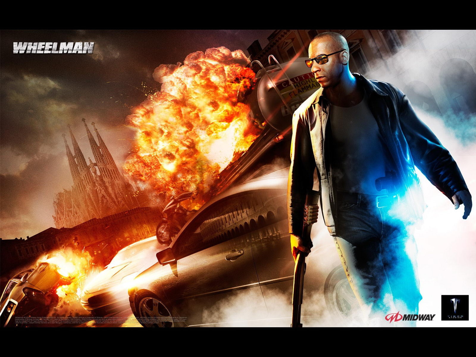 720P, blurred motion, wheelman, standing, sign, real people, burning, auto post production filter, warning sign, men, flame, one person, full length, architecture, HD Wallpaper