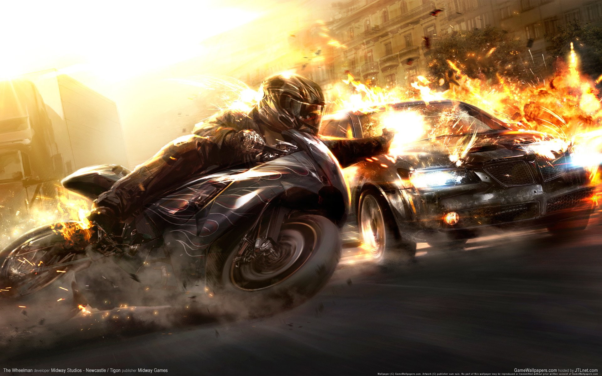 1080P, Video Game, The Wheelman, HD Wallpaper
